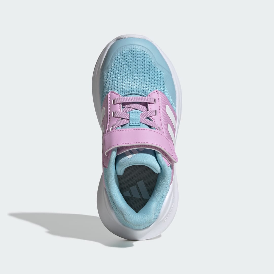 Detalle 2 de Adidas Tensaur Run 2.0 Kids: zapatilla azul para pequeños runners