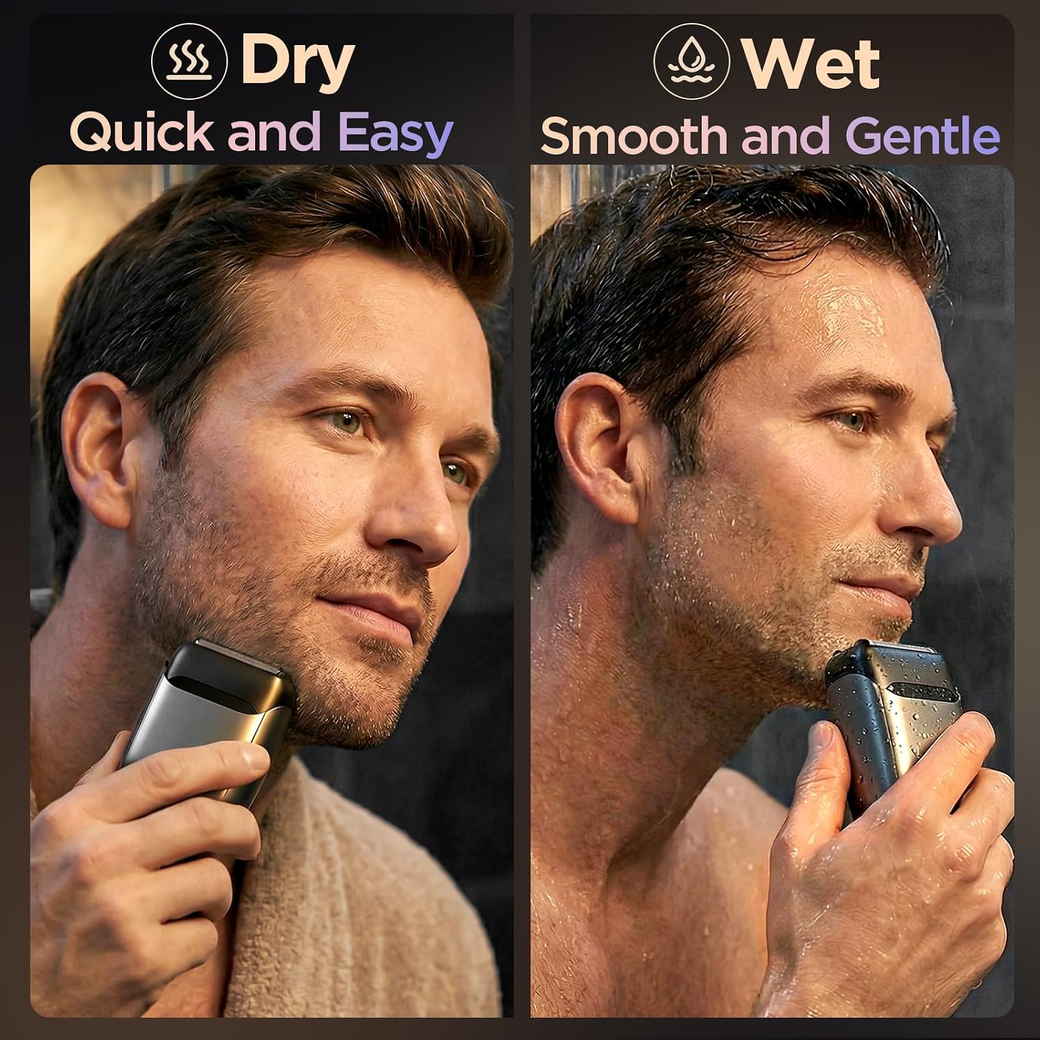 Thumbnail 3 de Yineel VT100 Electric Foil Shaver for Men – Portable, 3-Blade Precision with IPX7 Waterproofing