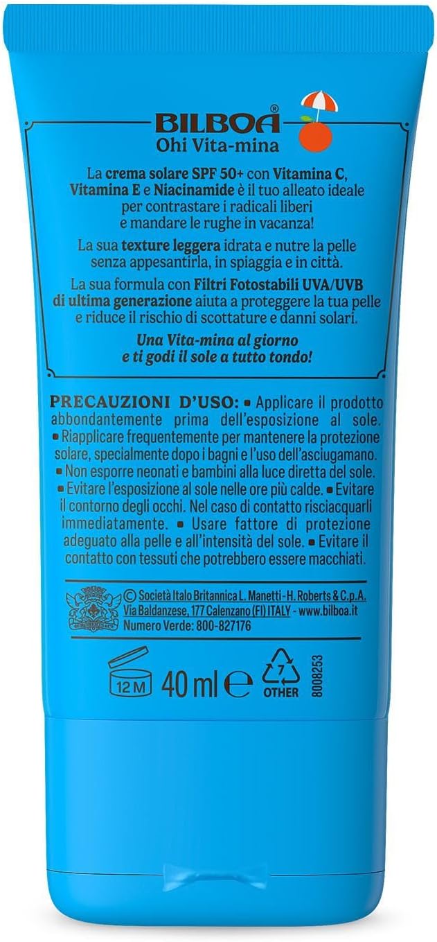 Detalle 2 de Bilboa Ohi Vita-mina crema viso SPF 50+ 40 ml