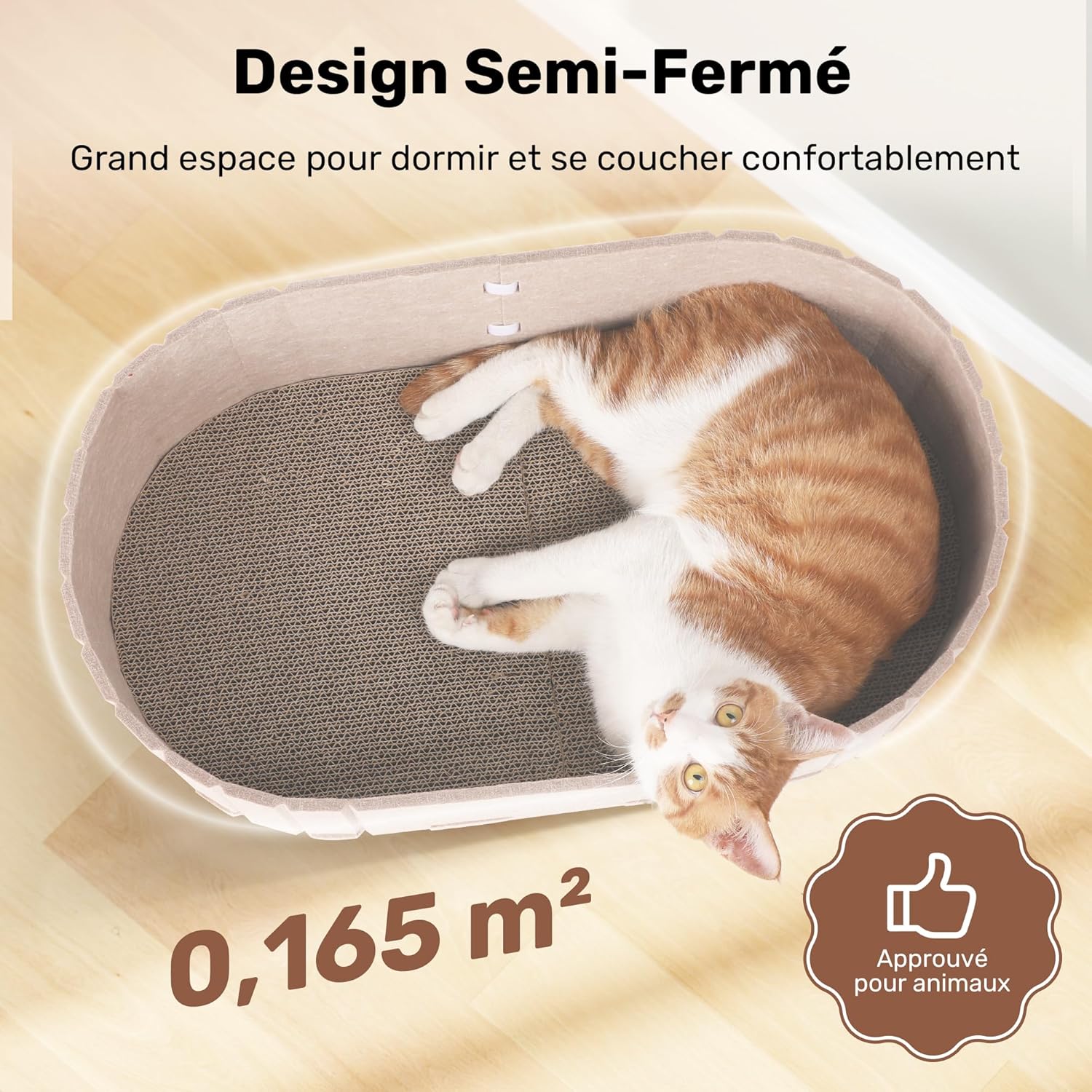 Thumbnail 1 de FUKUMARU Griffoir pour chat 61 cm 🐾
