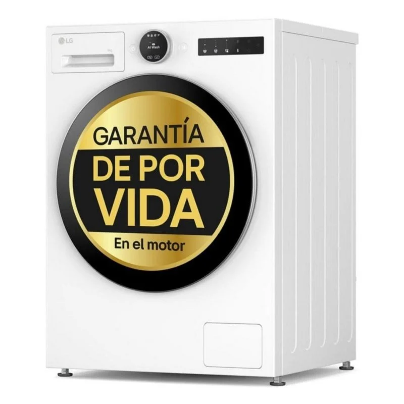 Detalle 2 de LG F4X7009TWS: Lavadora inteligente de 9 kg con AI DD y TurboWash 360°