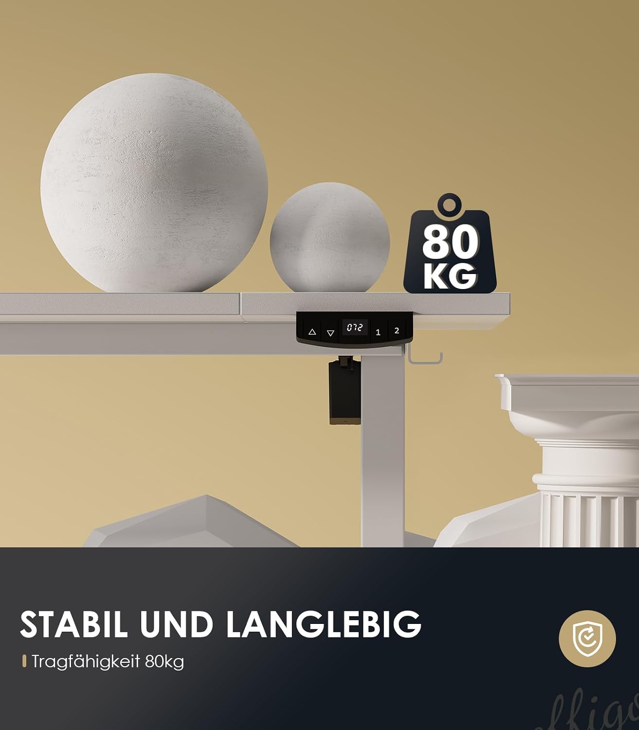 Thumbnail 5 de OffiGo Höhenverstellbarer Schreibtisch 140 cm