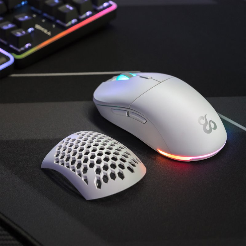 Thumbnail 1 de Newskill Arakne Elite Ivory Ratón inalámbrico 16.000 DPI