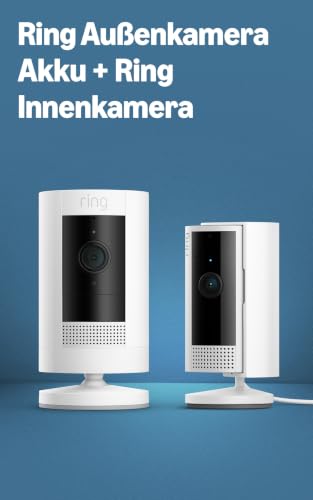 Detalle de Ring Sicherheitskamera-Set mit Stick Up Cam