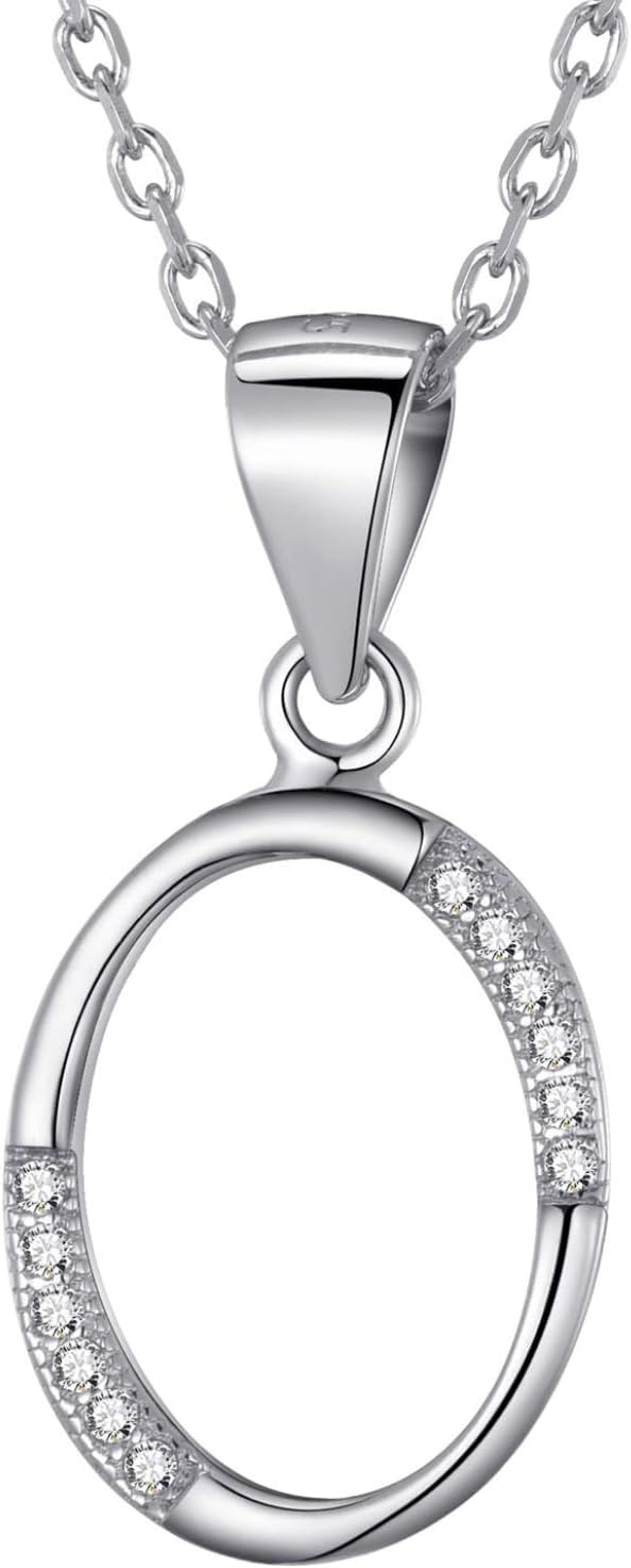 Detalle de Morella collar letra 46 cm plata 925