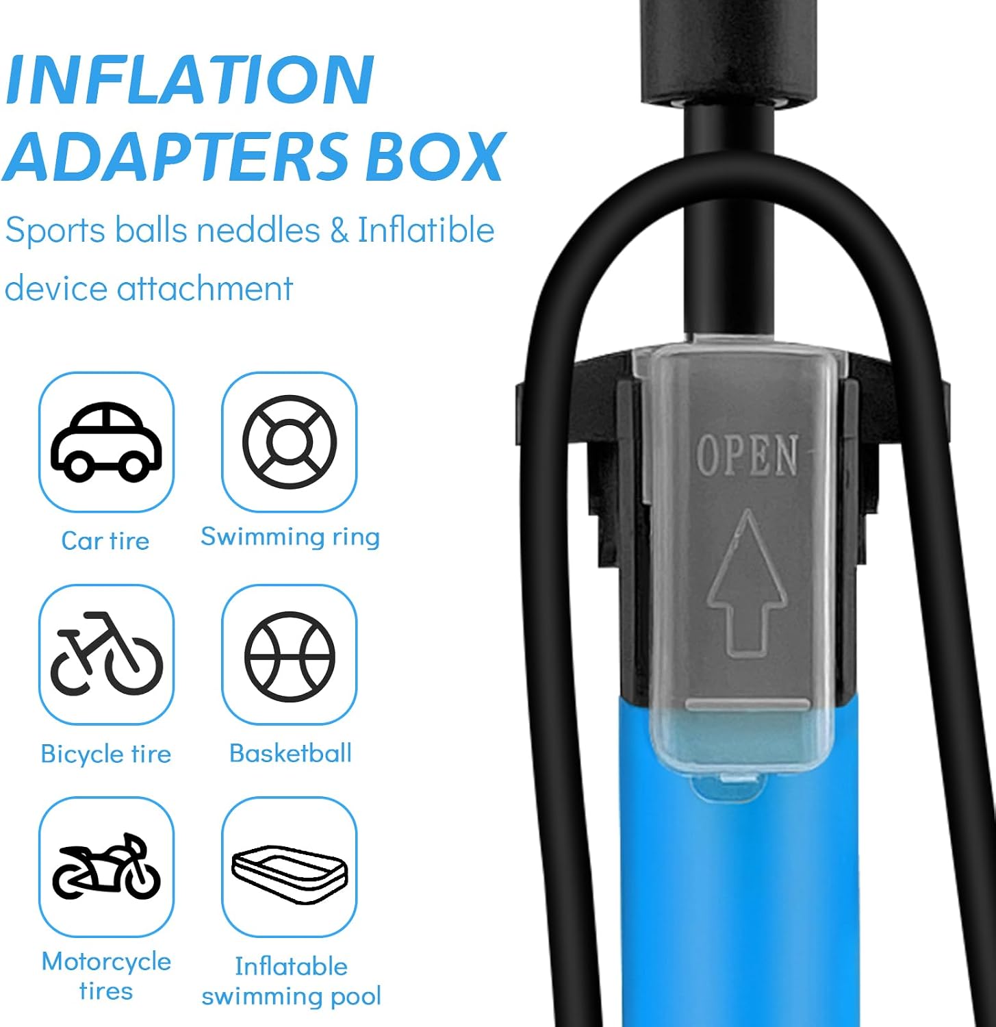 Detalle de Jsdoin bike pump up to 160 PSI