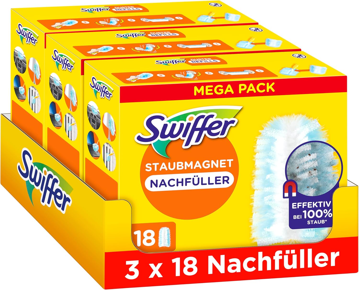 Swiffer Staubmagnet 54 Tücher 🧹