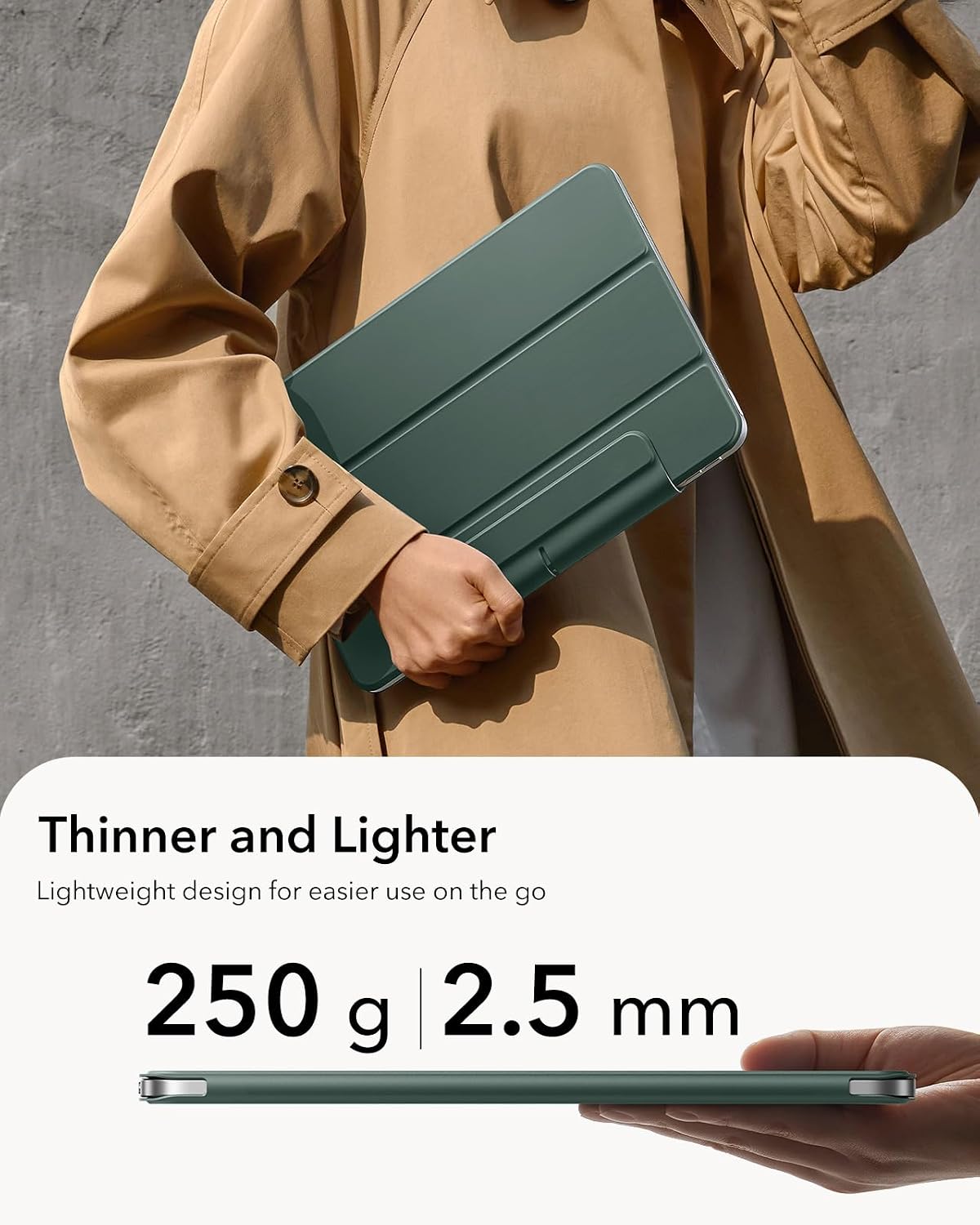 Detalle 2 de ESR iPad Air 11 Zoll Hülle mit starker Magnete