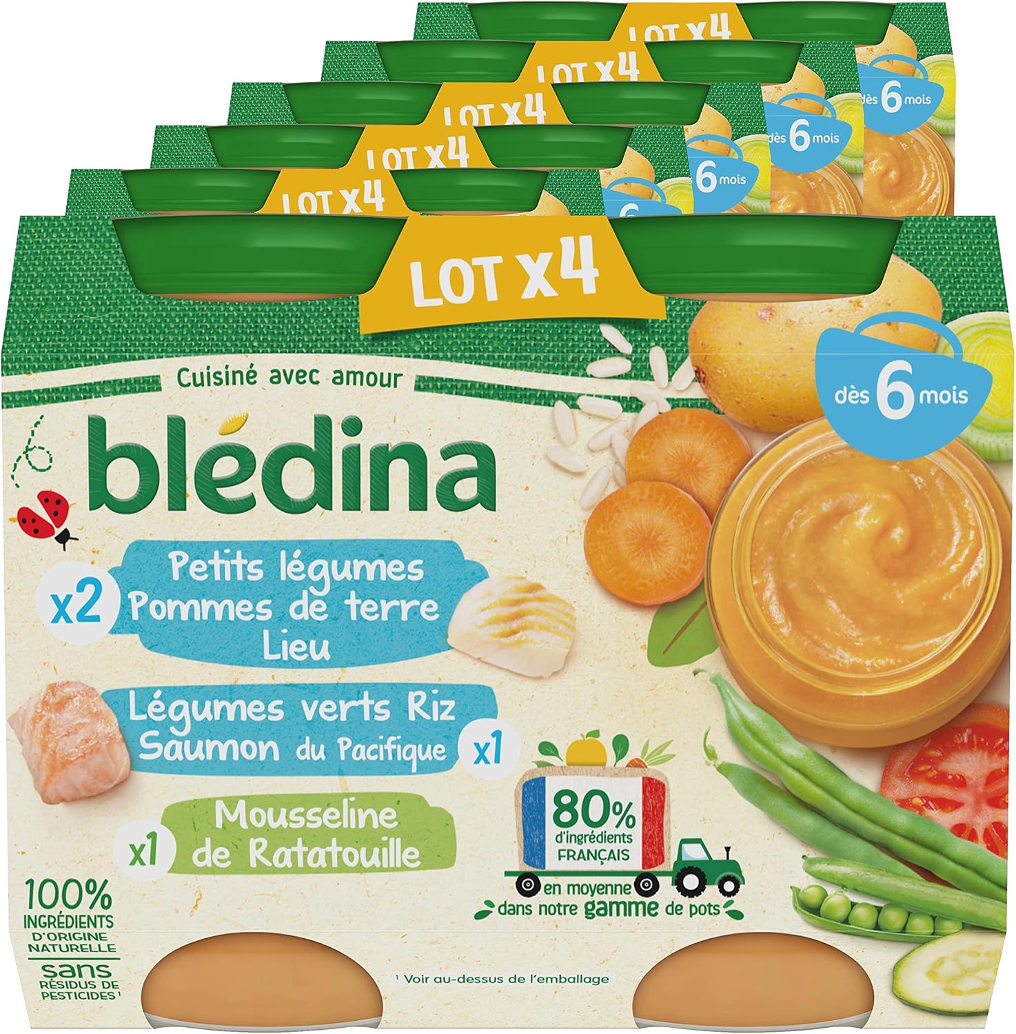 Thumbnail 6 de BLEDINA Petits pots bébé 24 🍲
