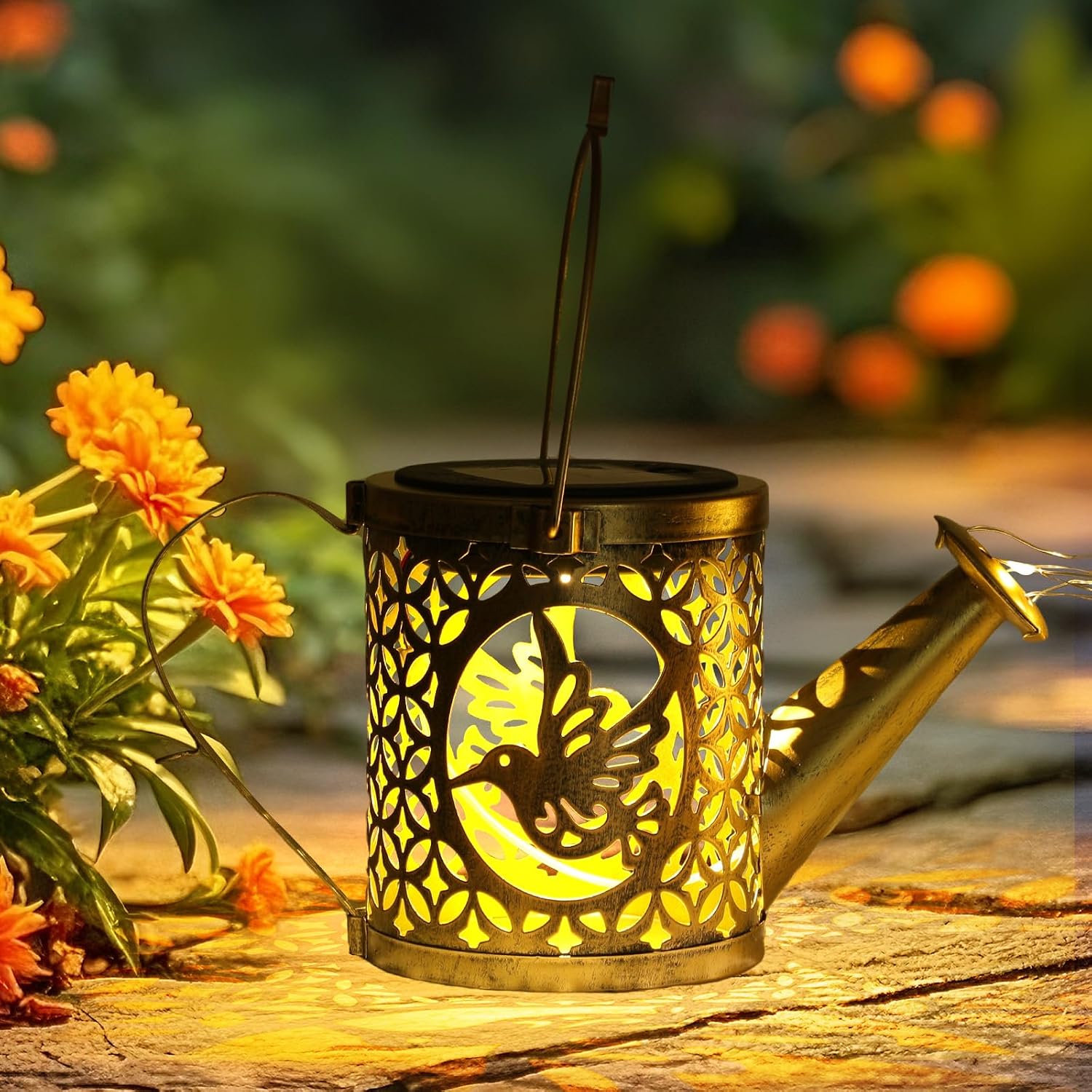 Detalle 2 de ZKLiLi solar watering can lights IP65