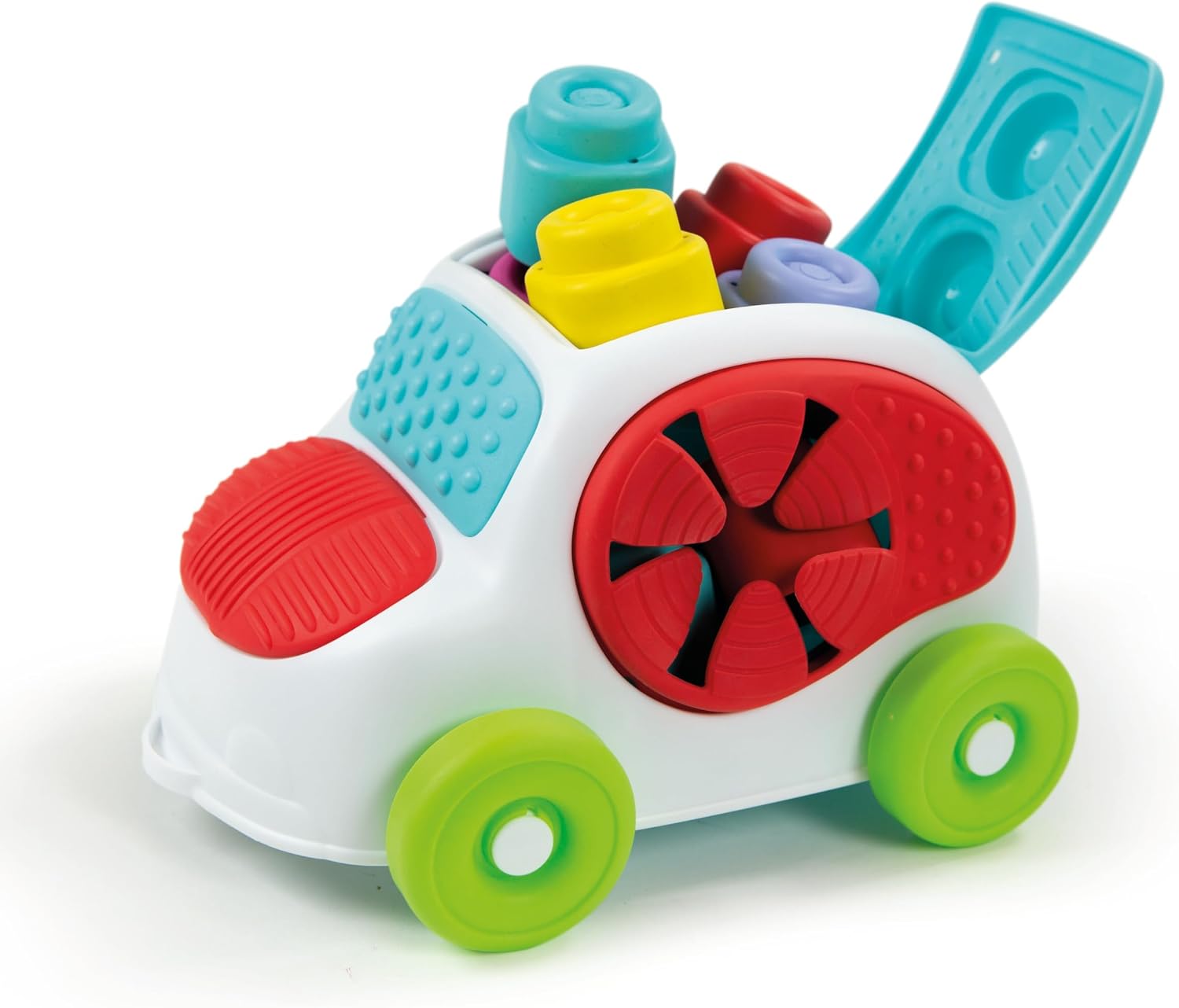 Detalle 2 de Clementoni auto sensoriale con 8 mattoncini