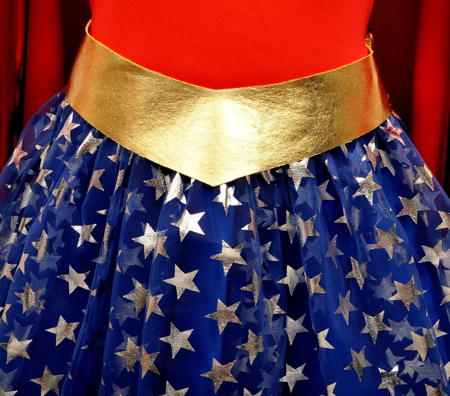Thumbnail 4 de Ciao Superhero Fashion Girl Kostüm (offiziell DC Comics) mit Tüllrock, Umhang und Stirnband für 8–10 Jahre