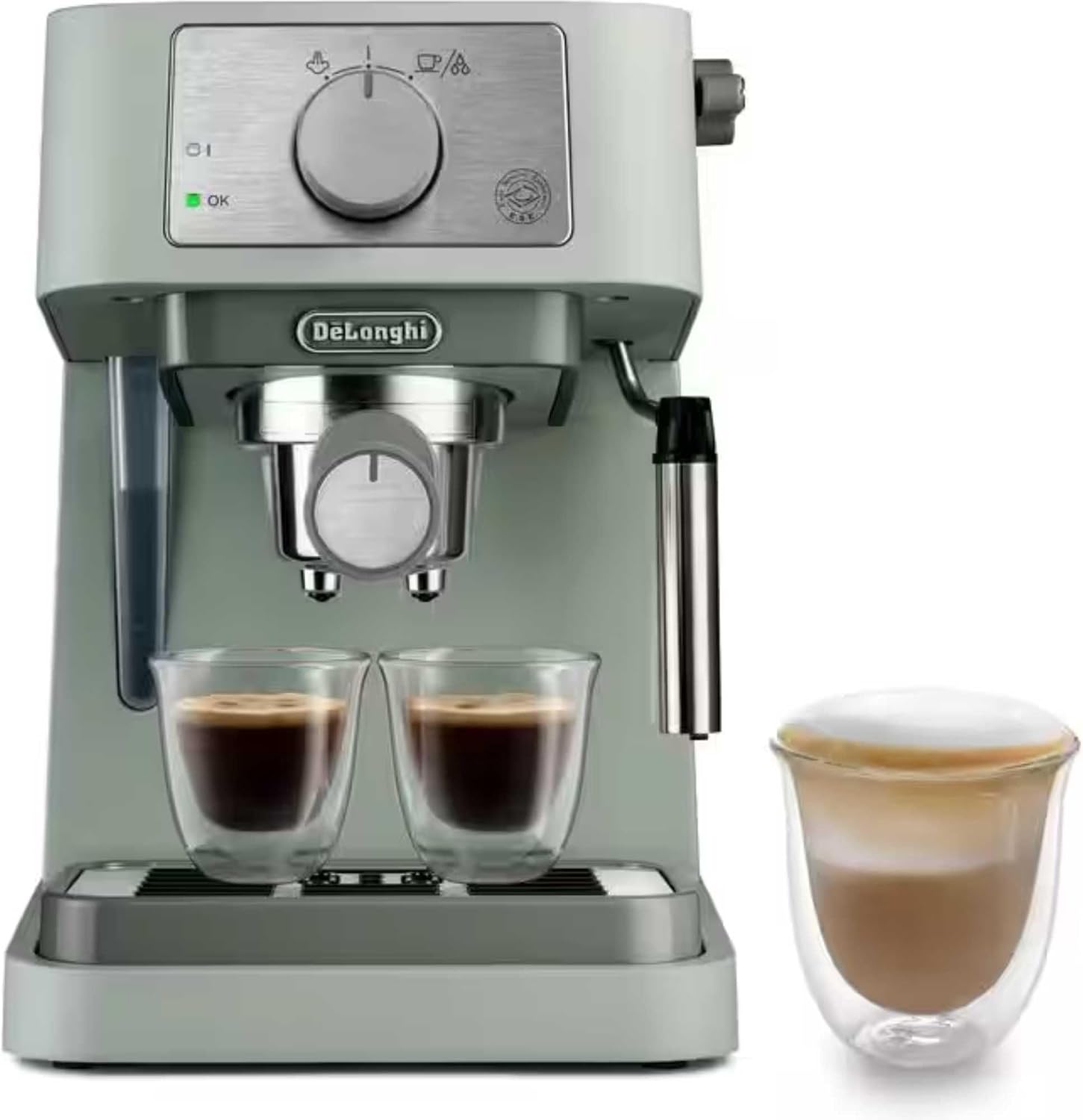 Detalle de De'Longhi Stilosa EC260.GR 1L manual coffee machine