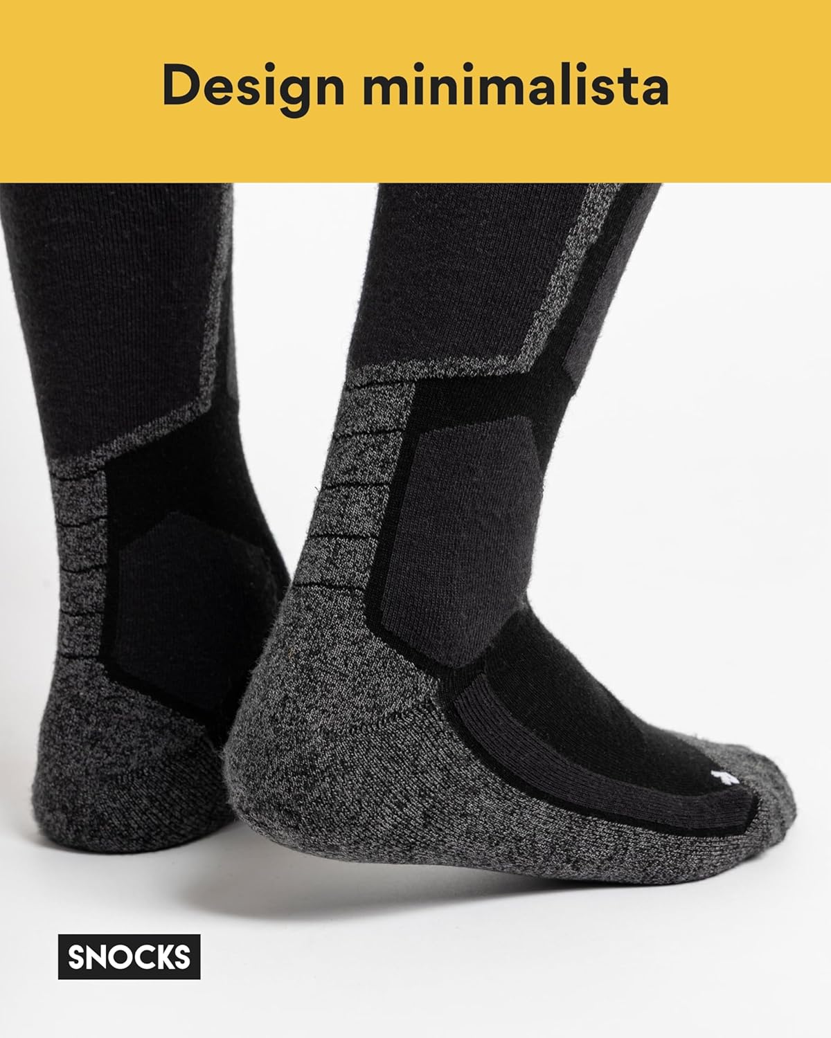 Thumbnail 6 de Snocks calze termiche sci uomo e donna in lana (taglie 35-46) per snowboard, moto e inverno