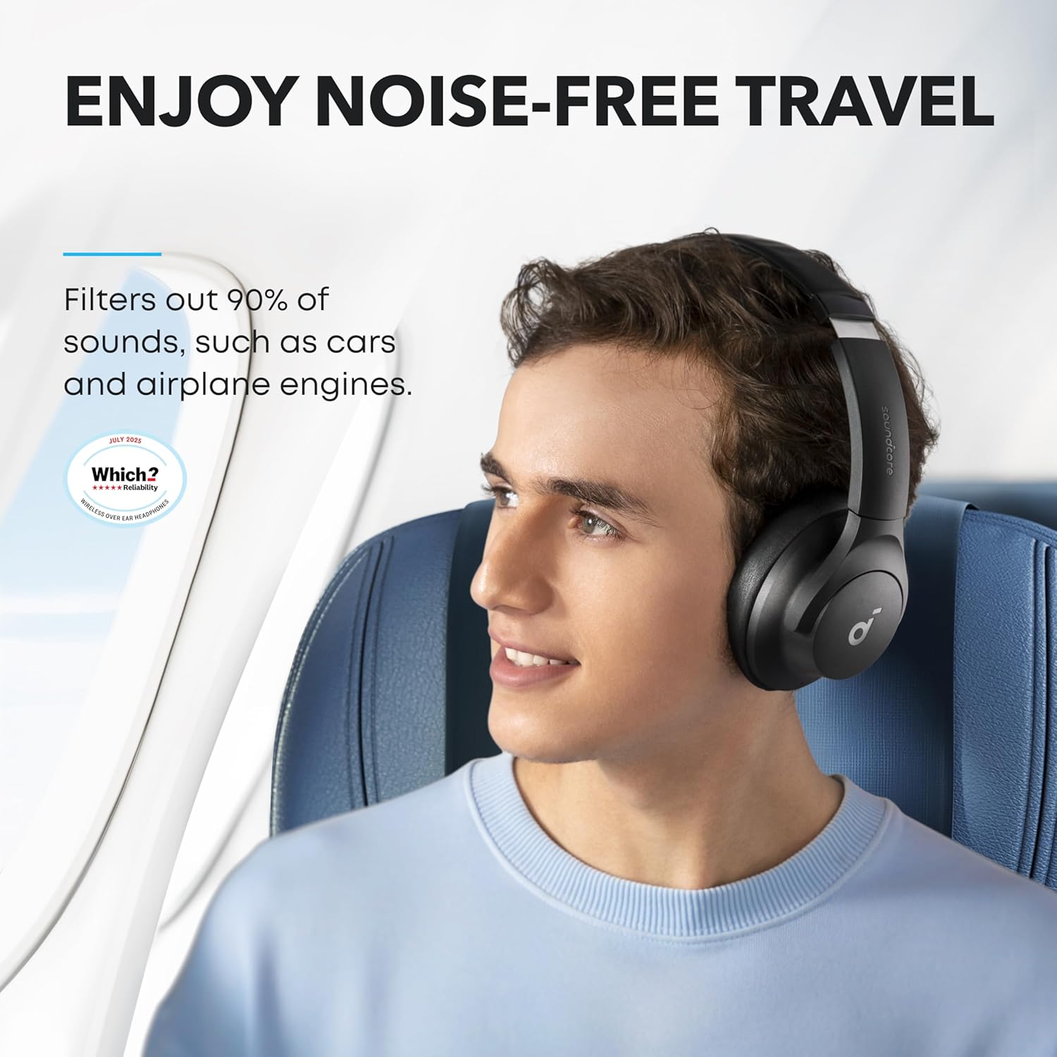Thumbnail 1 de Soundcore Q20i 40H ANC Wireless Headphones