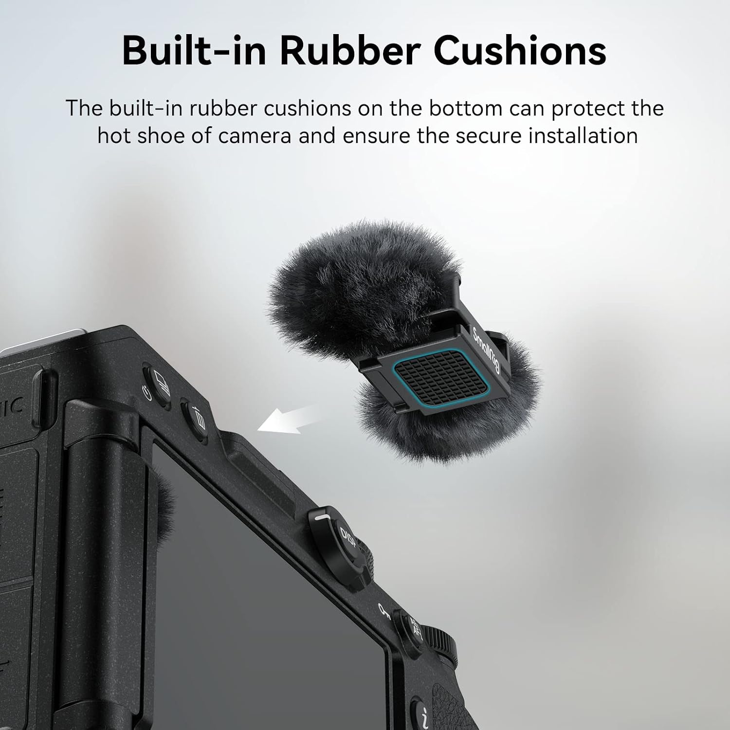 Thumbnail 4 de SMALLRIG Pare-brise avec adaptateur Cold Shoe pour Nikon Z 30 (Nylon + Fibre) – 3859