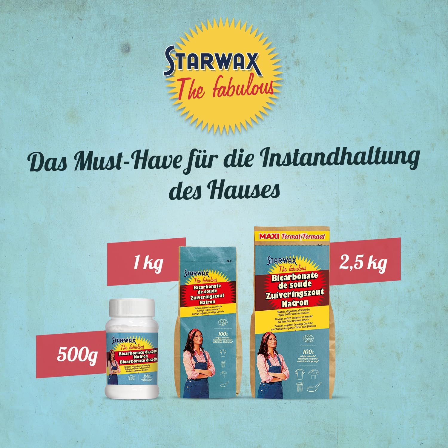 Thumbnail 4 de STARWAX THE FABULOUS – Haushaltsnatron, 2,5 kg