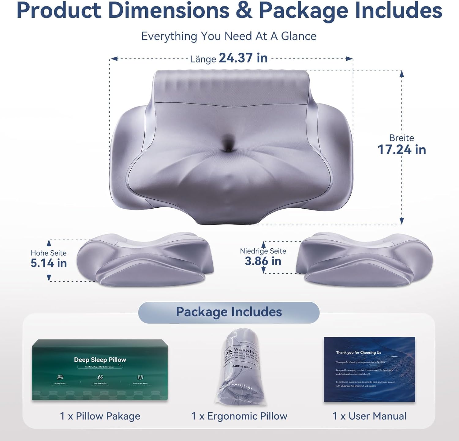 Thumbnail 6 de ANYNEST Memory Foam Neck Pillow