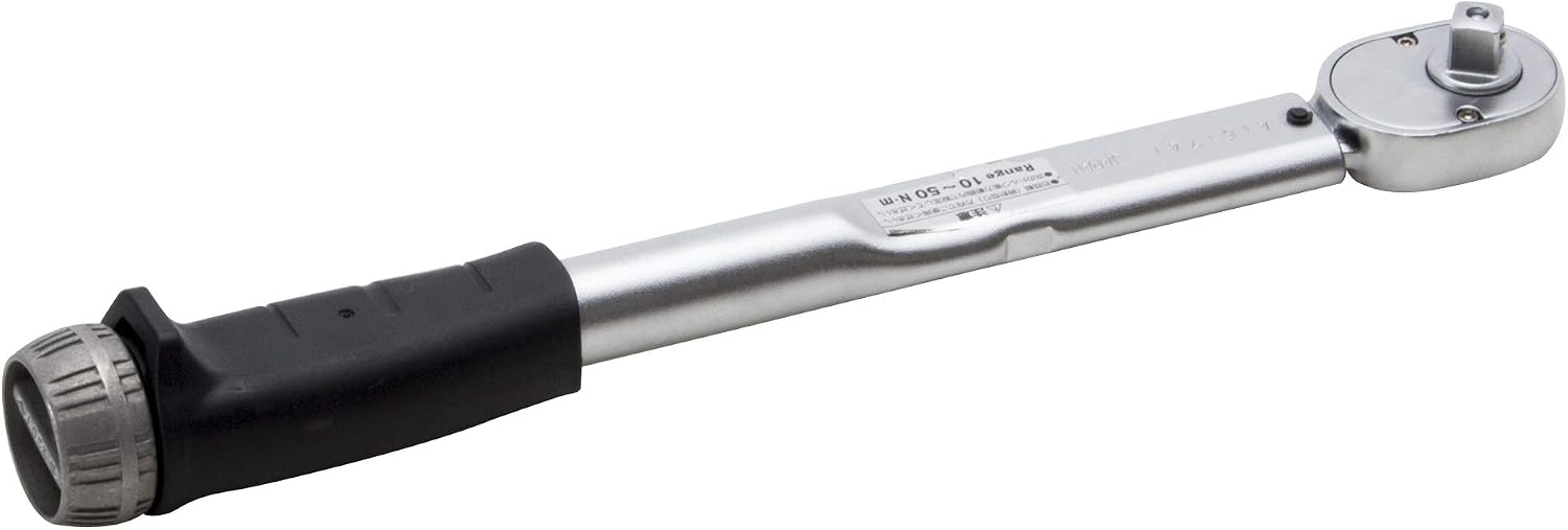 Detalle de トネ T3MN50H プレセット形トルクレンチ 9.5mm角・10~50N・m