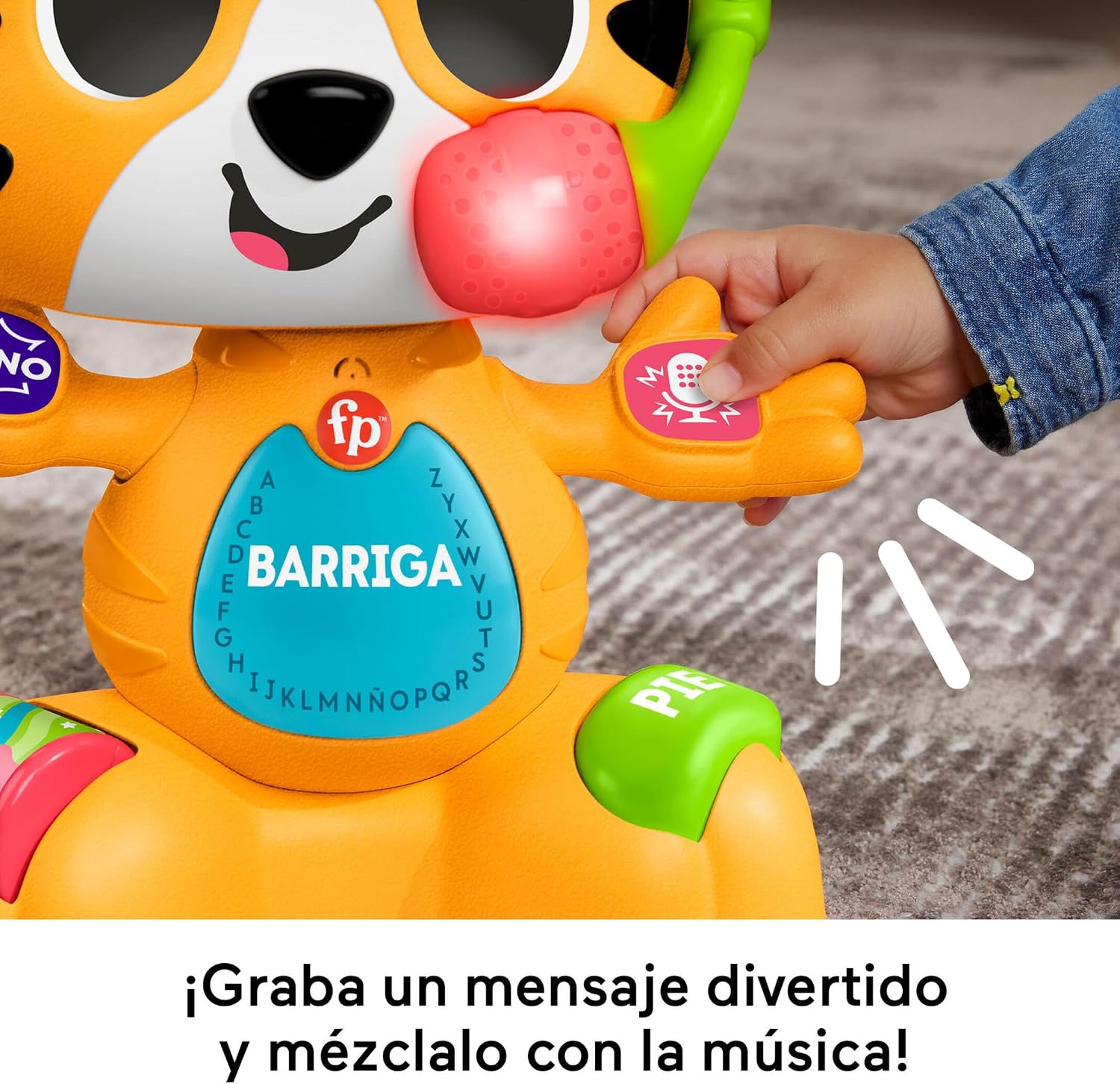 Thumbnail 2 de Fisher-Price Tin el Tigre: Juguete Musical Educativo 🐯