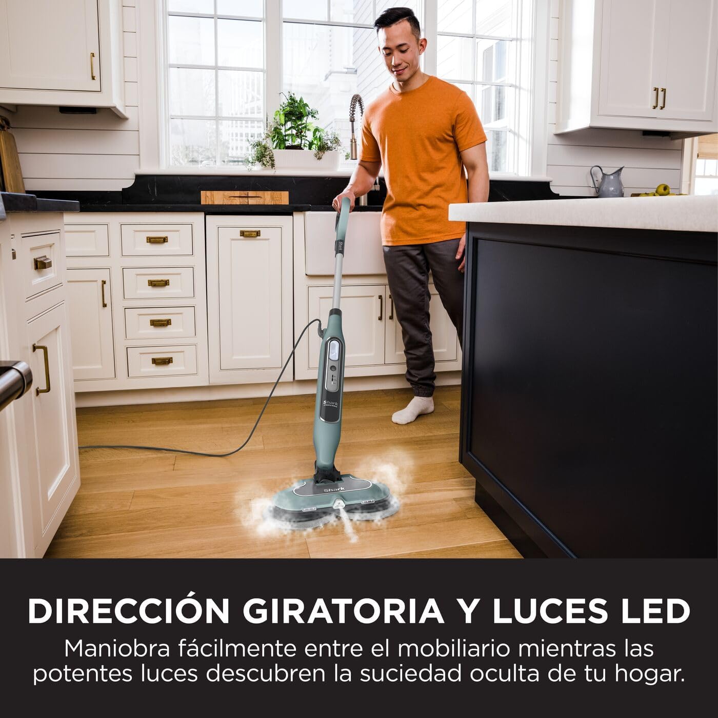 Thumbnail 4 de Shark Mopa de vapor automática S8201EUCP 🌿 Eliminación de manchas