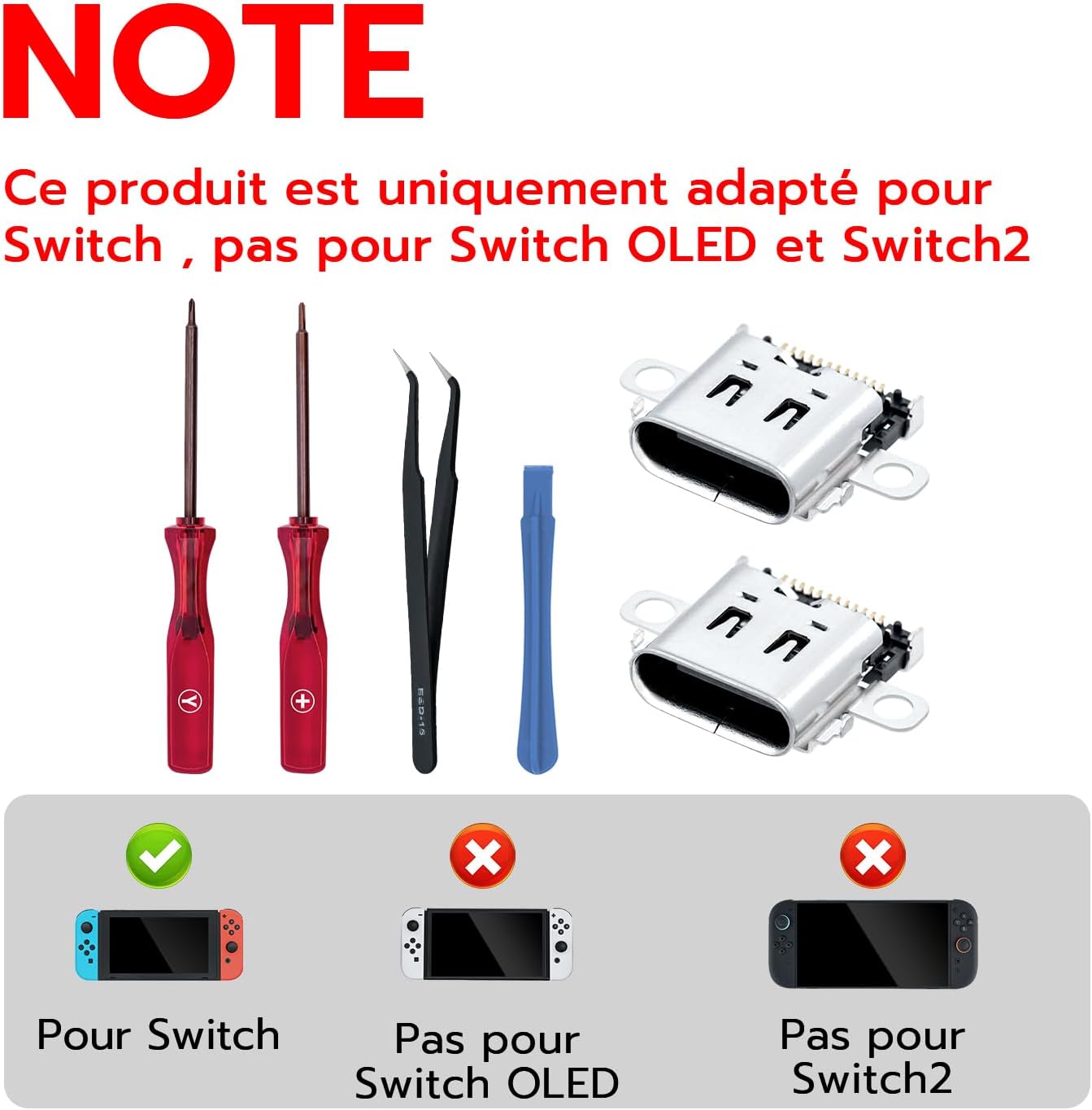 Detalle 2 de Mcbazel Connecteur de charge 2 pièces