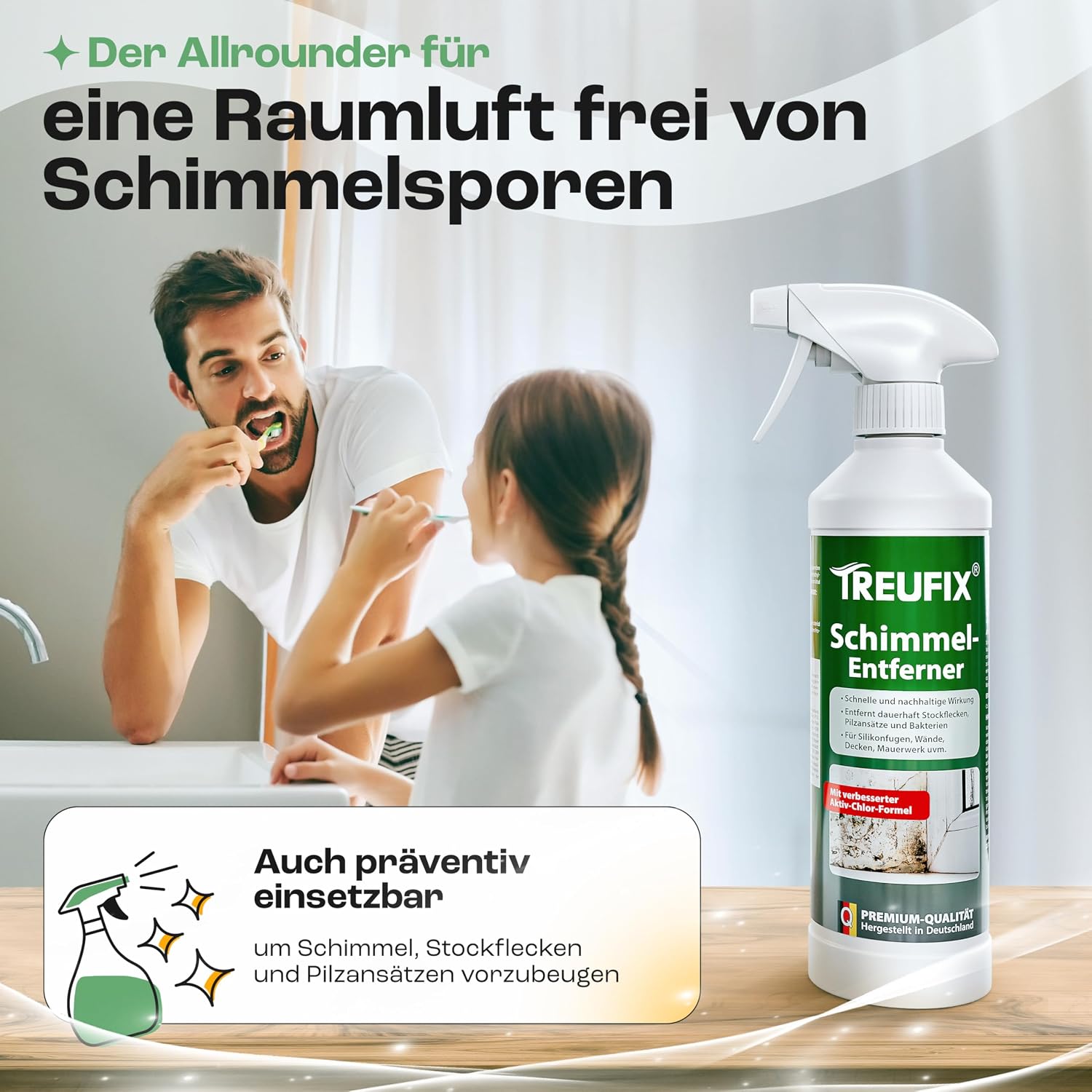 Thumbnail 5 de Treufix Schimmelentferner Aktiv-Chlor Spray