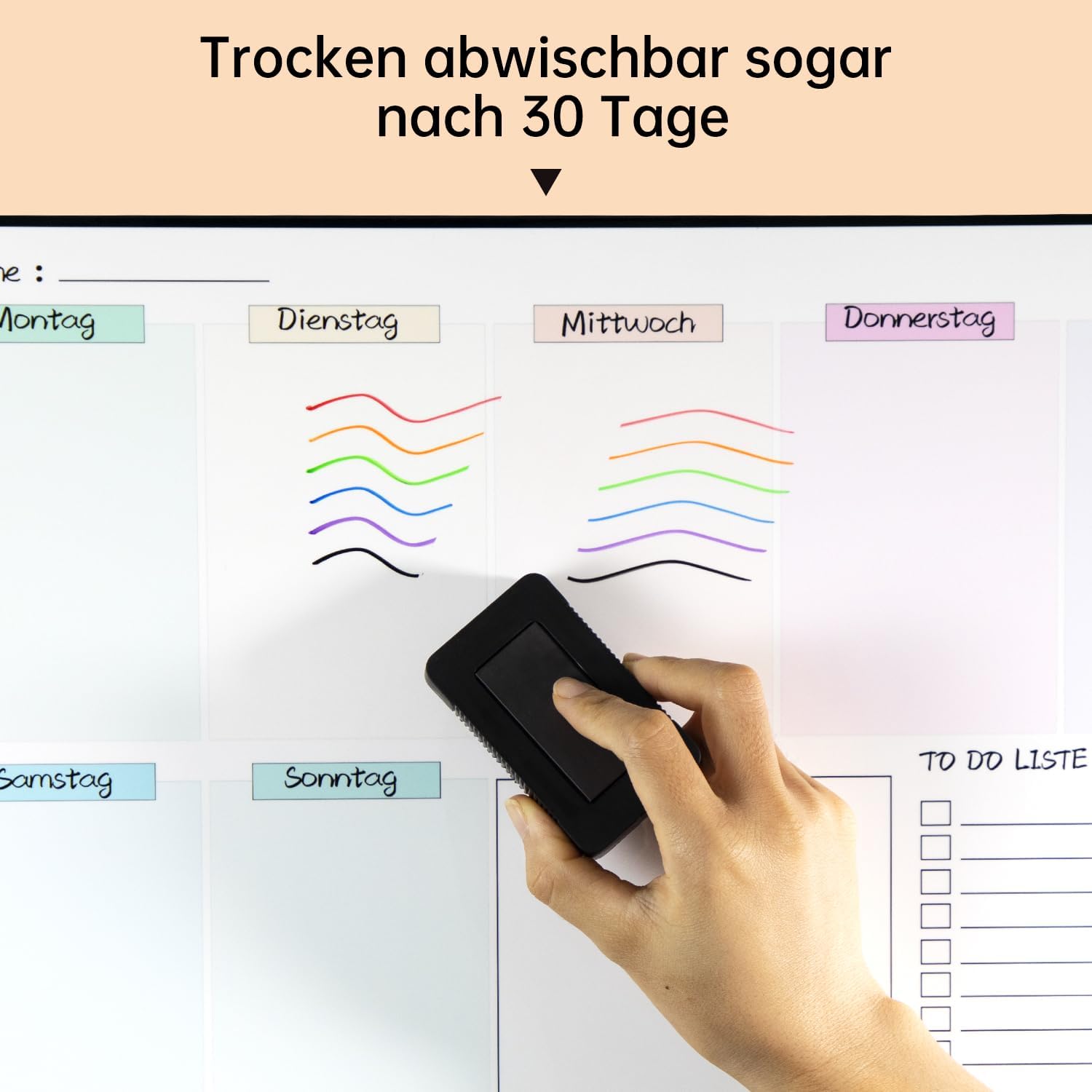 Thumbnail 4 de MCCORL Magnetisch Whiteboard 42×28 cm 📅