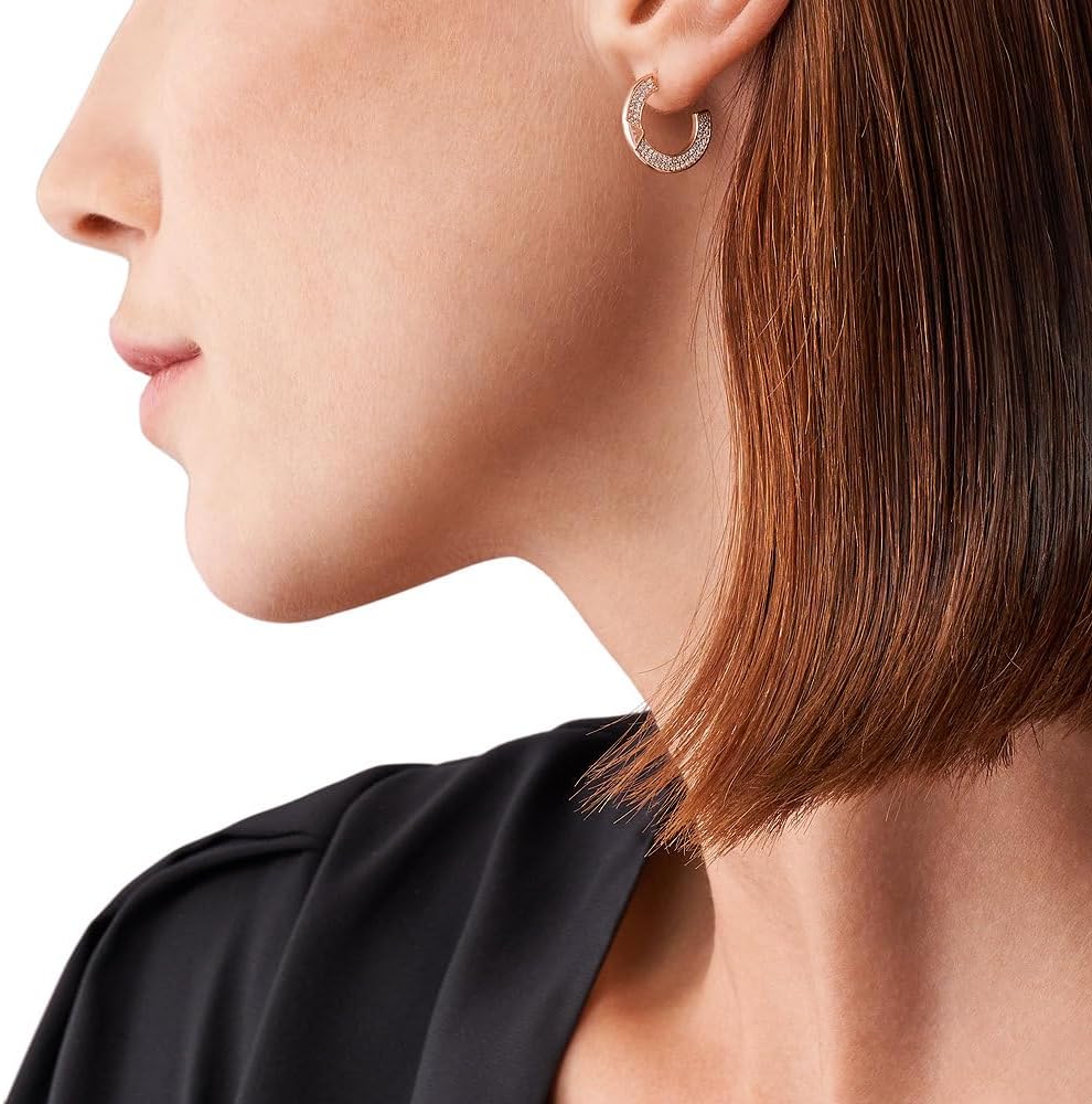 Thumbnail 1 de Emporio Armani orecchini a cerchio donna in argento 925 rosa EG3590221