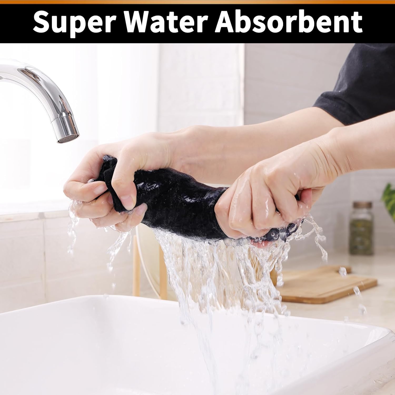 Thumbnail 2 de Homaxy 100% Cotton Kitchen Towels 16 x 26 inches 🍽