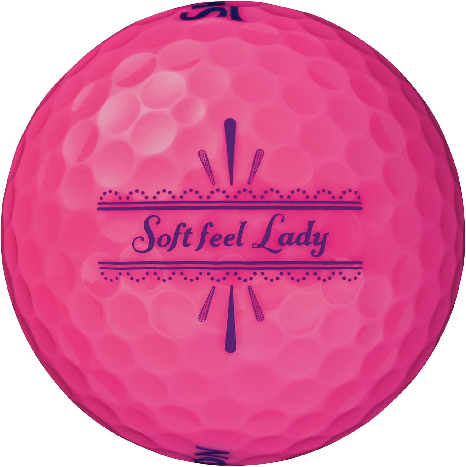 Detalle de DUNLOP SRIXON SOFT FEEL LADY6 2025年モデル ゴルフボール 12個入り・パッションピンク