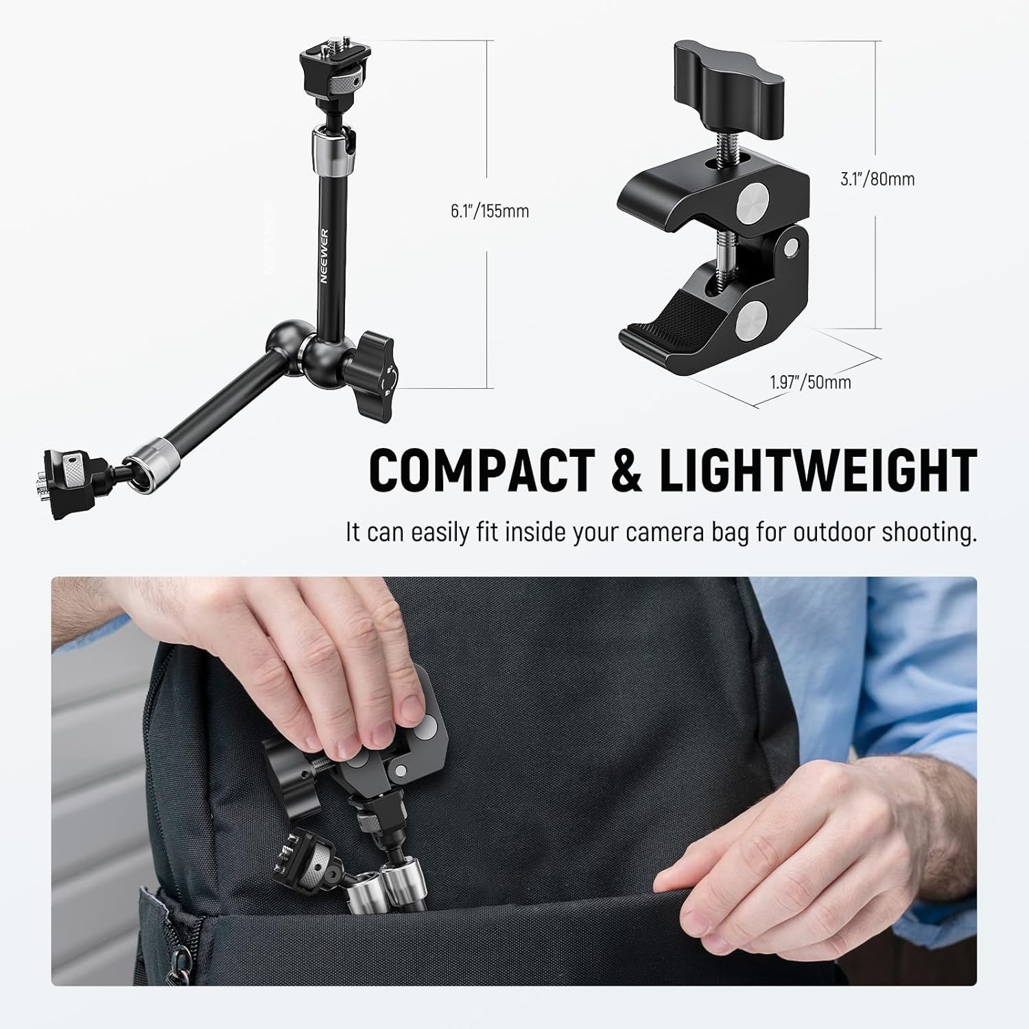 Thumbnail 5 de NEEWER ST16C articulating arm