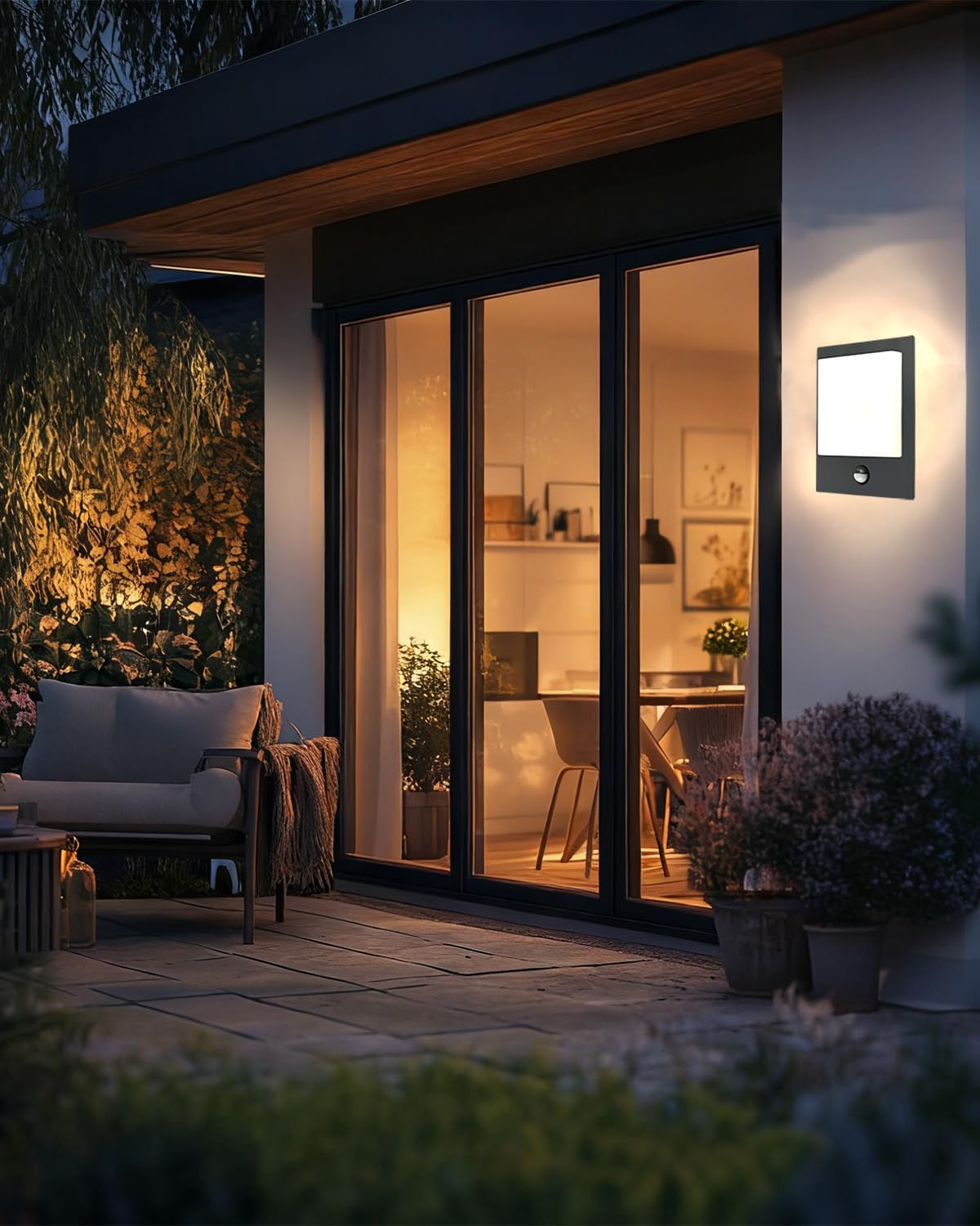 Thumbnail 5 de MULANDI Outdoor Wall Light with Sensor