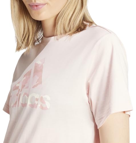 Thumbnail 4 de adidas Camo Graphic Tee para Mujer, Rosa Arenoso