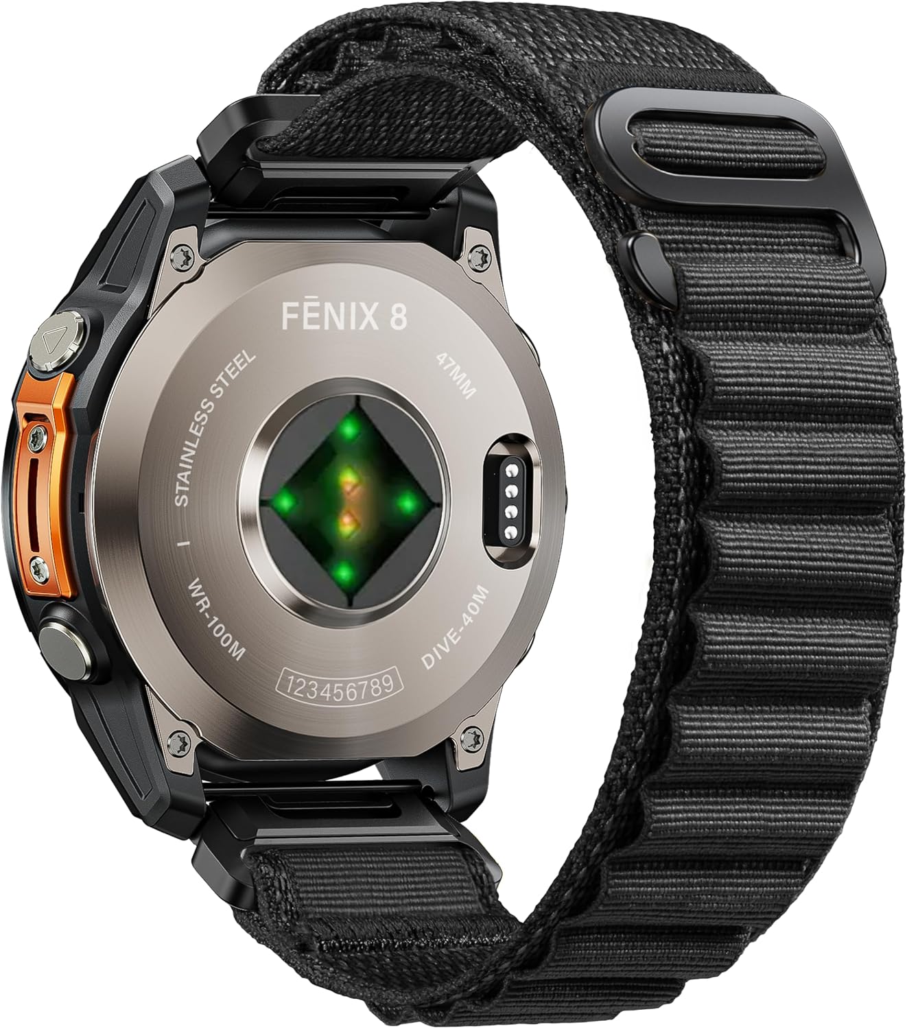 Detalle de NotoCity 22mm Quickfit nylon strap