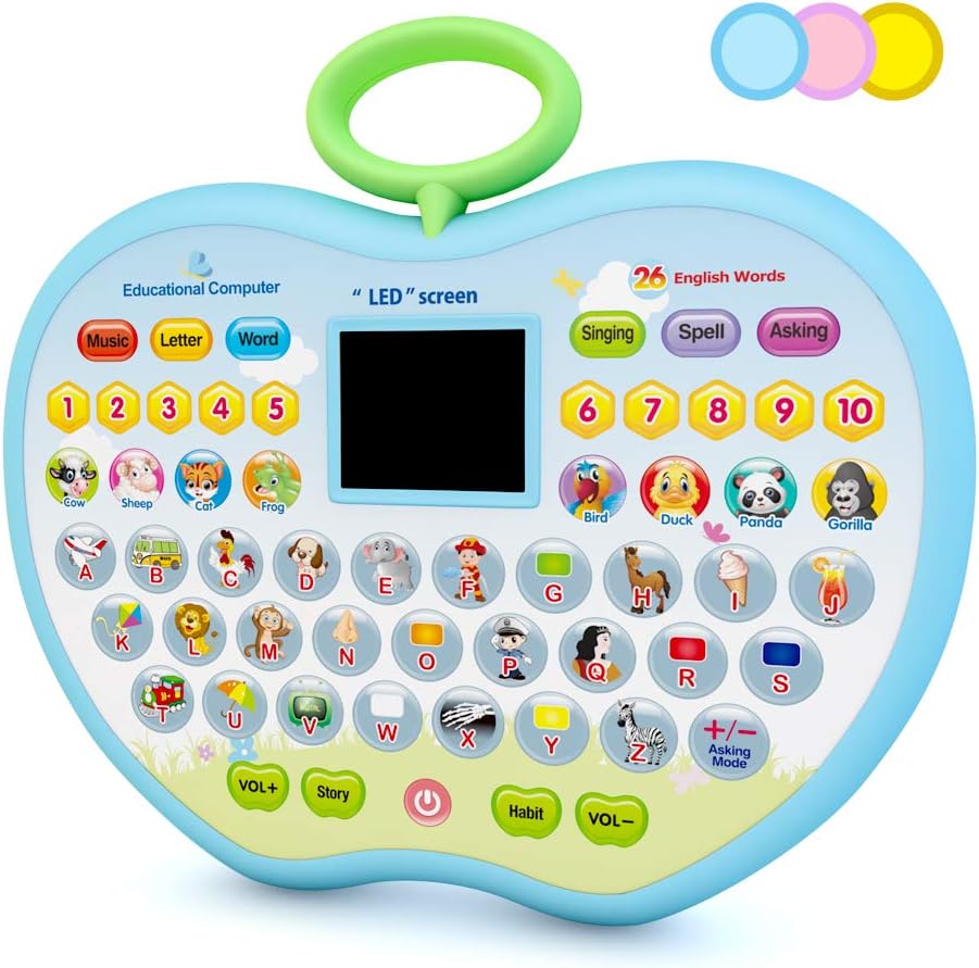 Detalle de Eala Education Learning Toy Laptop for Toddlers (1–3 Years) – Birthday Gift for Boys and Girls