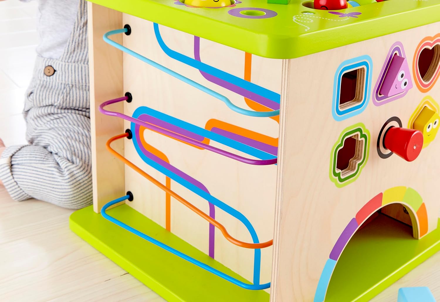 Thumbnail 5 de Hape Motorikwürfel „Kleine Tierchen“ – Holz-Multifunktionswürfel für Kleinkinder ab 12 Monaten