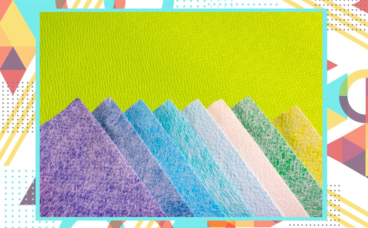 Thumbnail 6 de Caxilee Faux Leather Sheets A4 Size