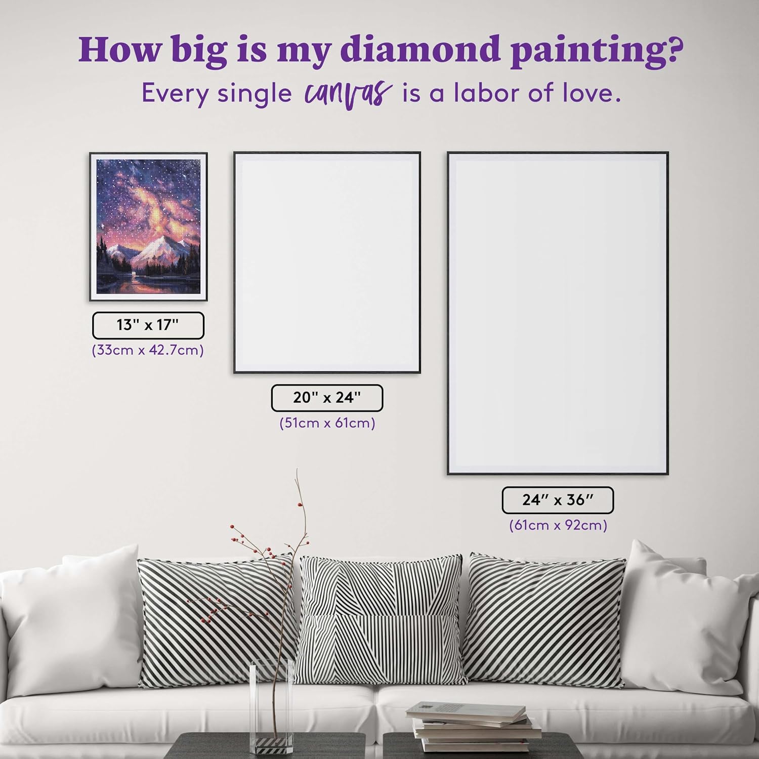 Detalle de DIAMOND ART CLUB ナイトウィスパーズ ダイヤモンドアートキット 58色・丸型ビーズ・全面貼り