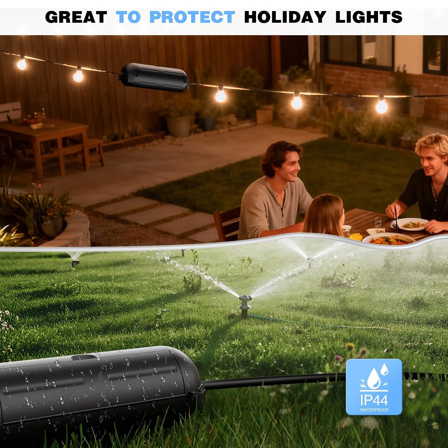 Thumbnail 5 de Flemoon 3-pack Outdoor Extension Cord Safety Cover 🔌