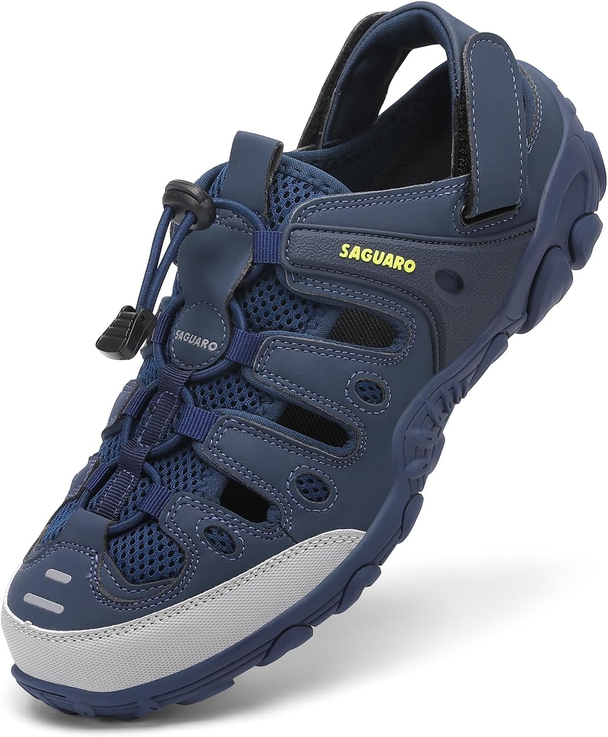 Detalle de SAGUARO Sandalen Herren/Damen Bequem, Atmungsaktiv und Rutschfest – Outdoor Trekking & Wandersandalen