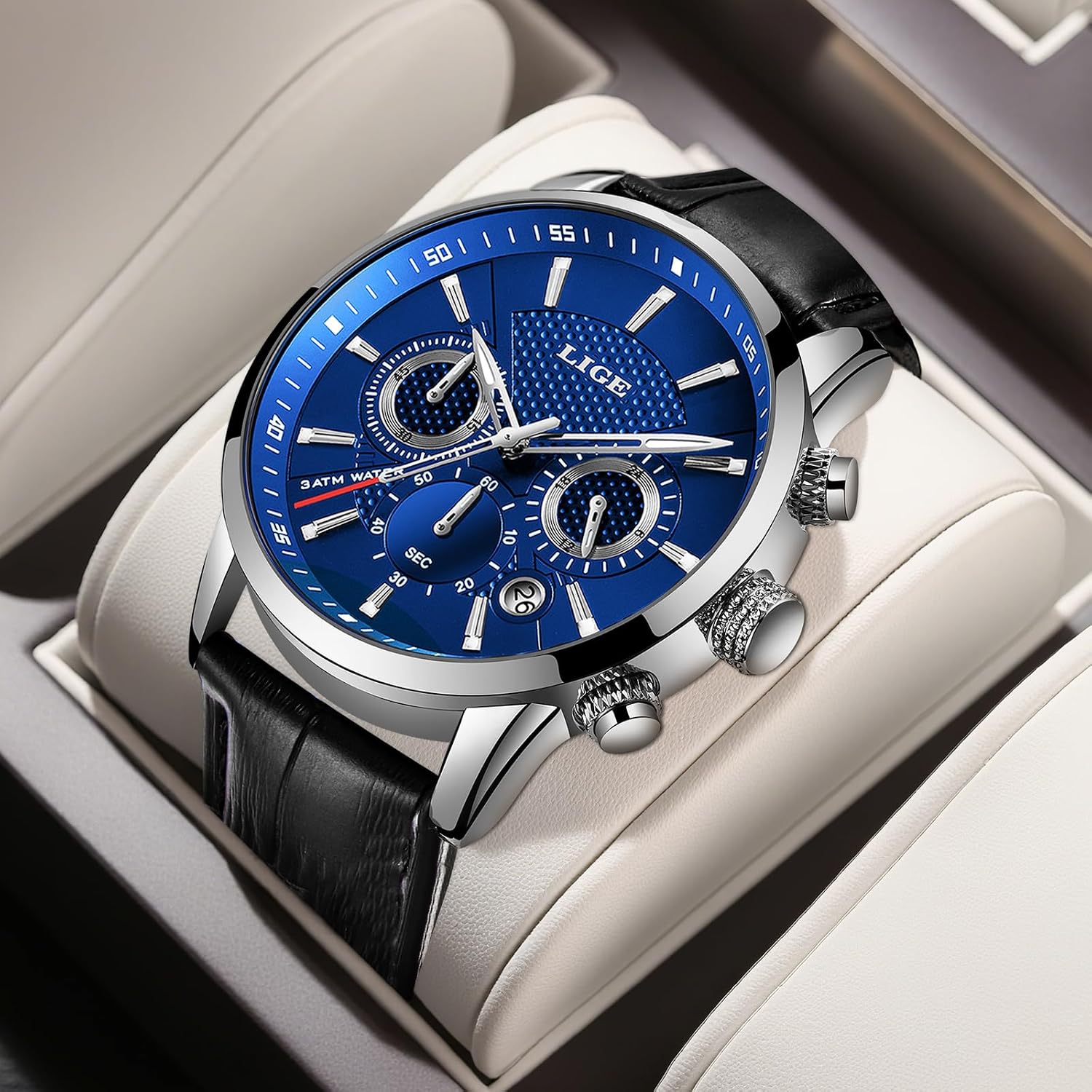 Thumbnail 6 de LIGE Montre chronographe 2 ans
