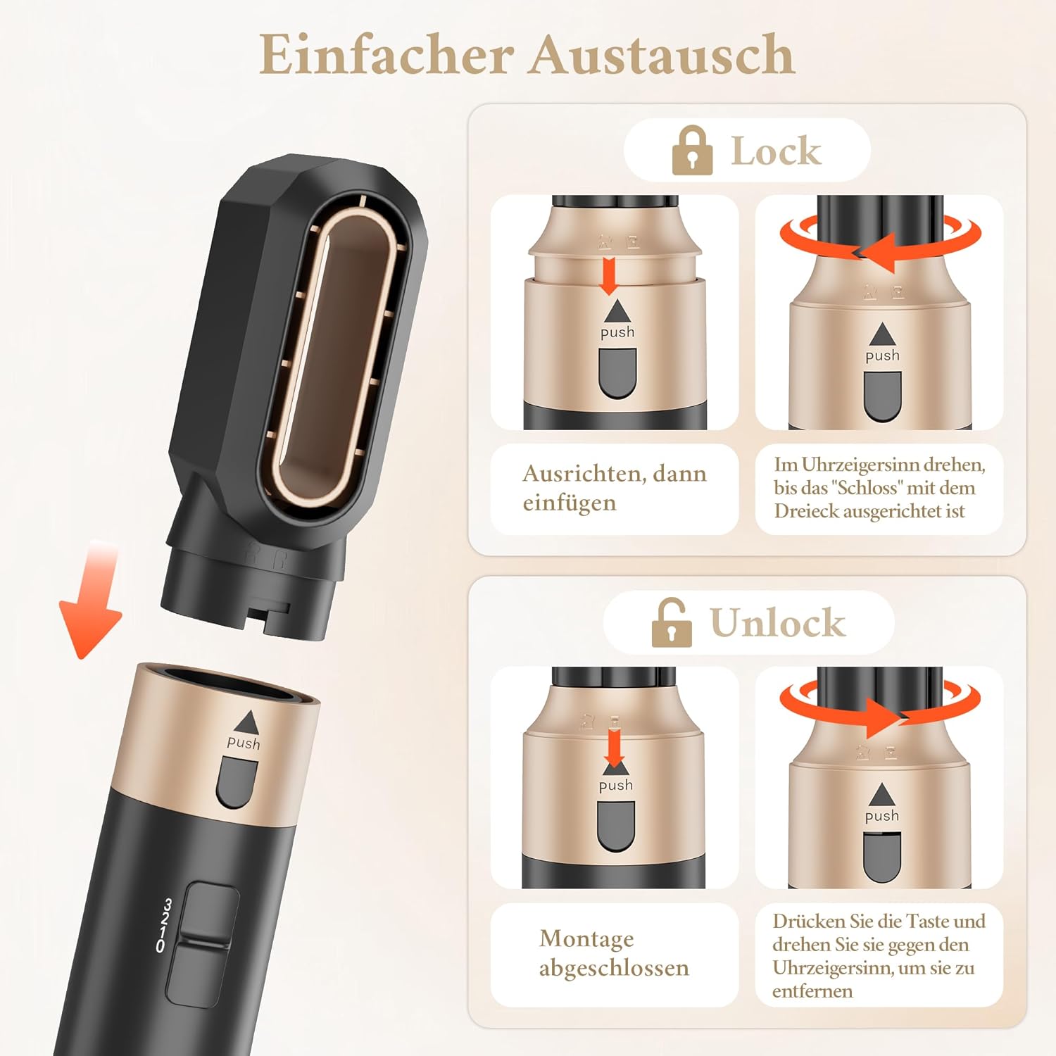 Thumbnail 6 de Sealong 6-in-1 Airstyler Set 1000 W ⌚ 💇♀