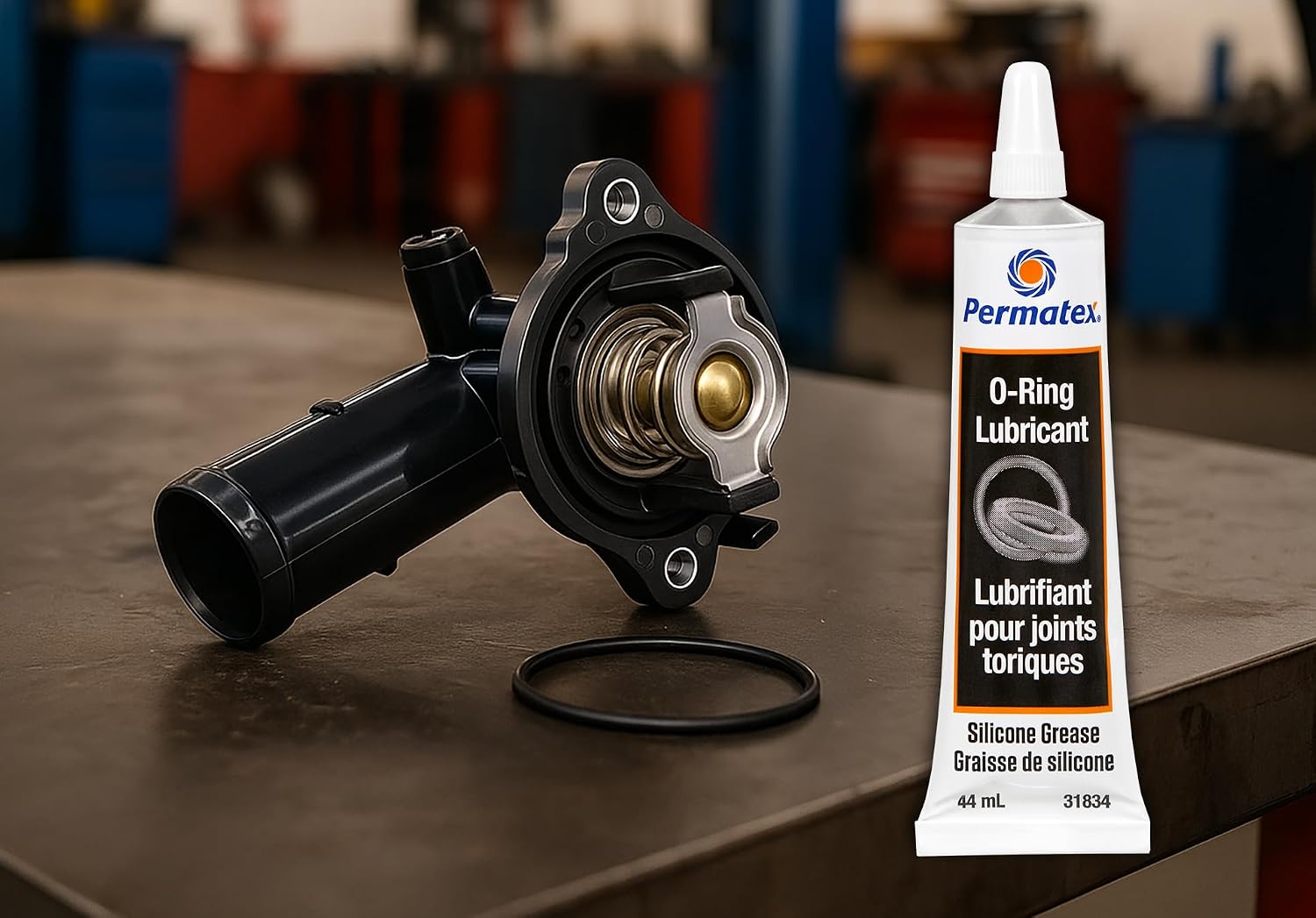 Detalle 1 de Permatex 31834 Silicone O-Ring Lubricant, 44 mL Tube