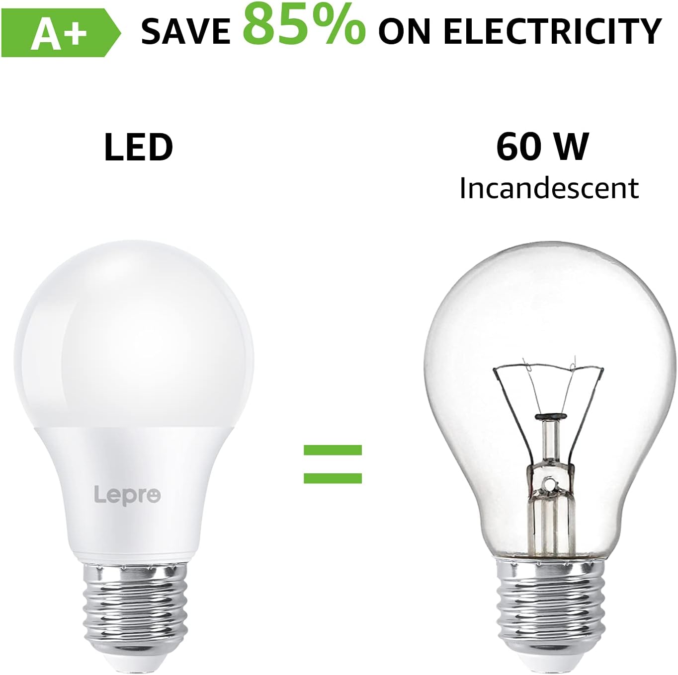 Thumbnail 3 de LED-Glühbirne E27 8,5 W kaltweiß 806 lm