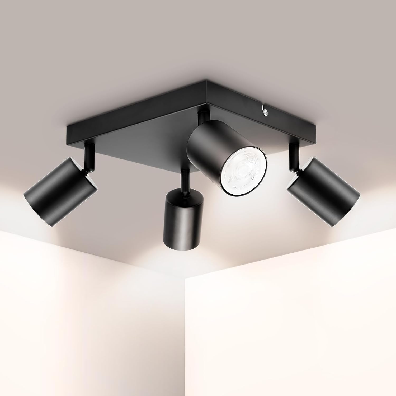 Detalle de Ketom GU10 4 way ceiling spotlight fitting