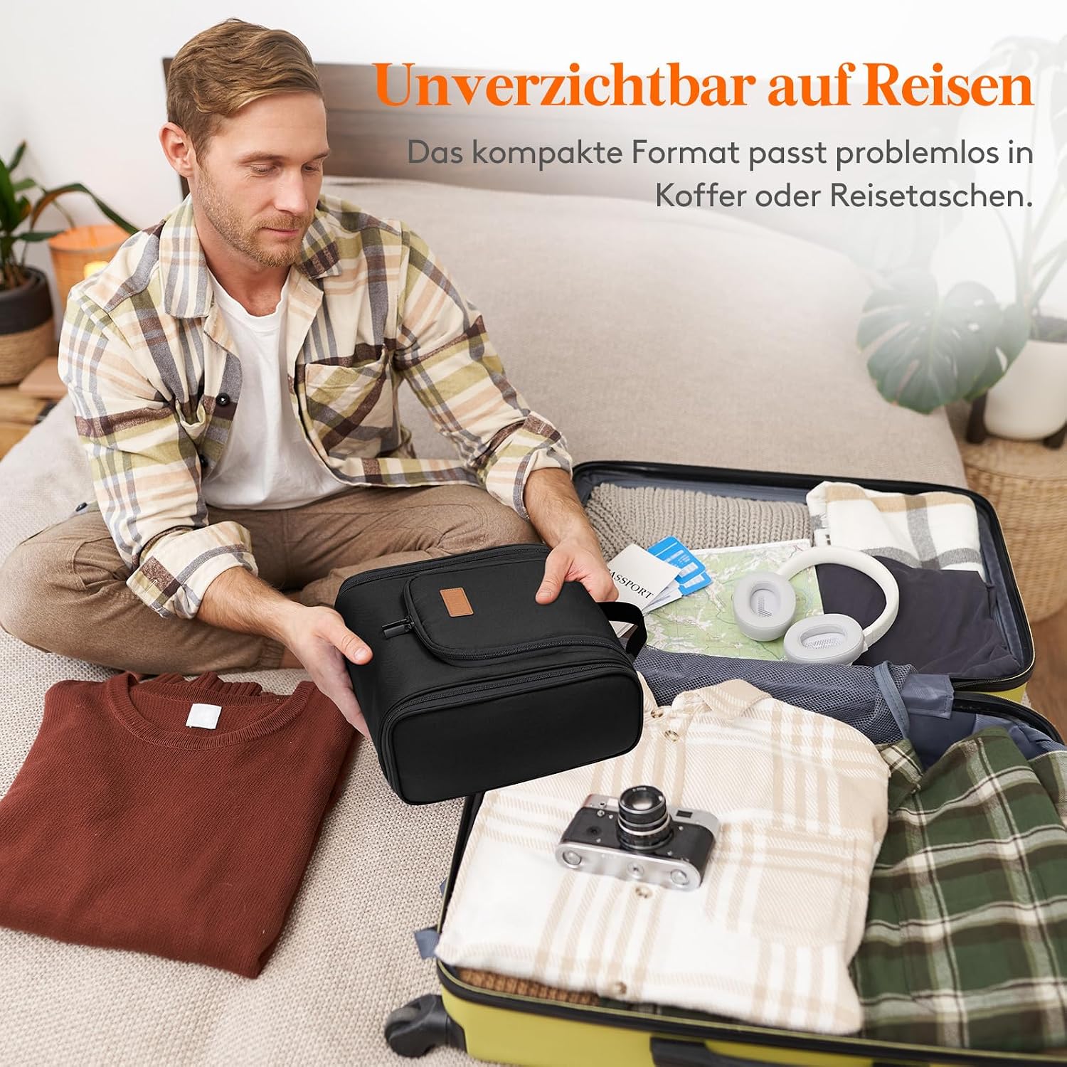 Thumbnail 5 de Lifewit Große Kulturbeutel Herren