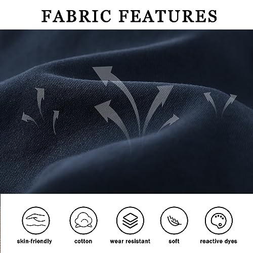 Thumbnail 6 de APTRO Mens Cargo Shorts Combat Casual Cotton Shorts with Multi Pockets Navy CS05 36