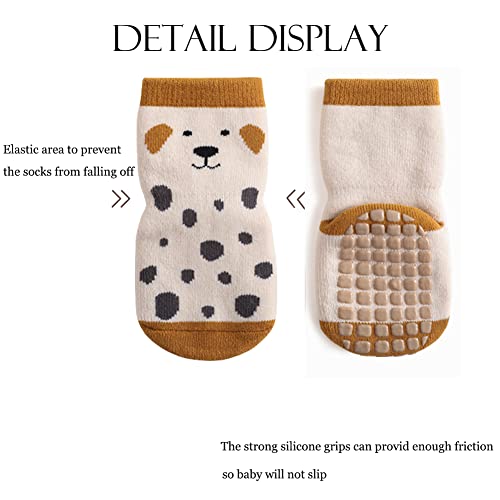 Thumbnail 3 de Exemaba Baby Socks 5 pairs non‑slip grips