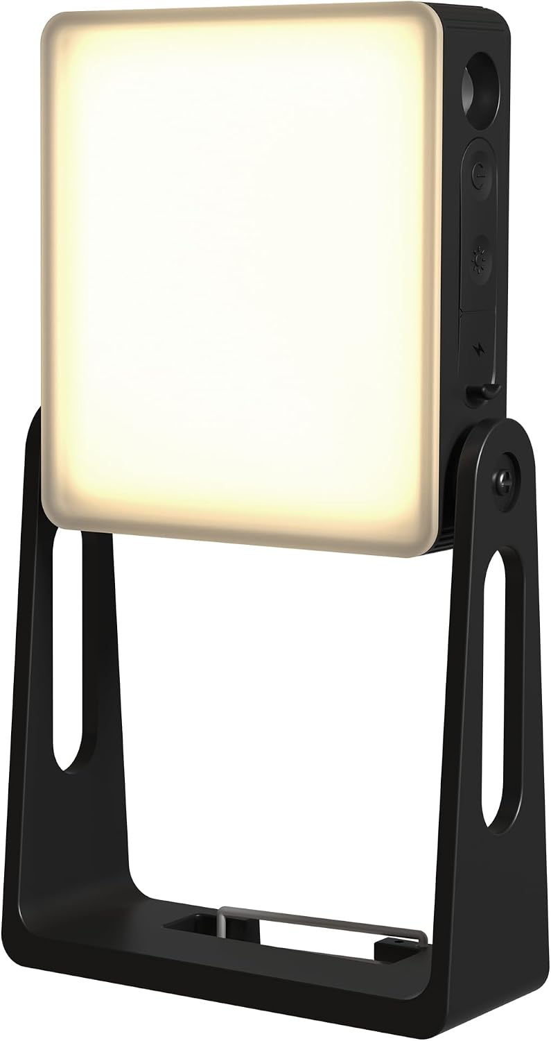 Detalle de PopoIron Rechargeable Camping Lantern, 4000mAh, 300 Lumens, 3 Colours
